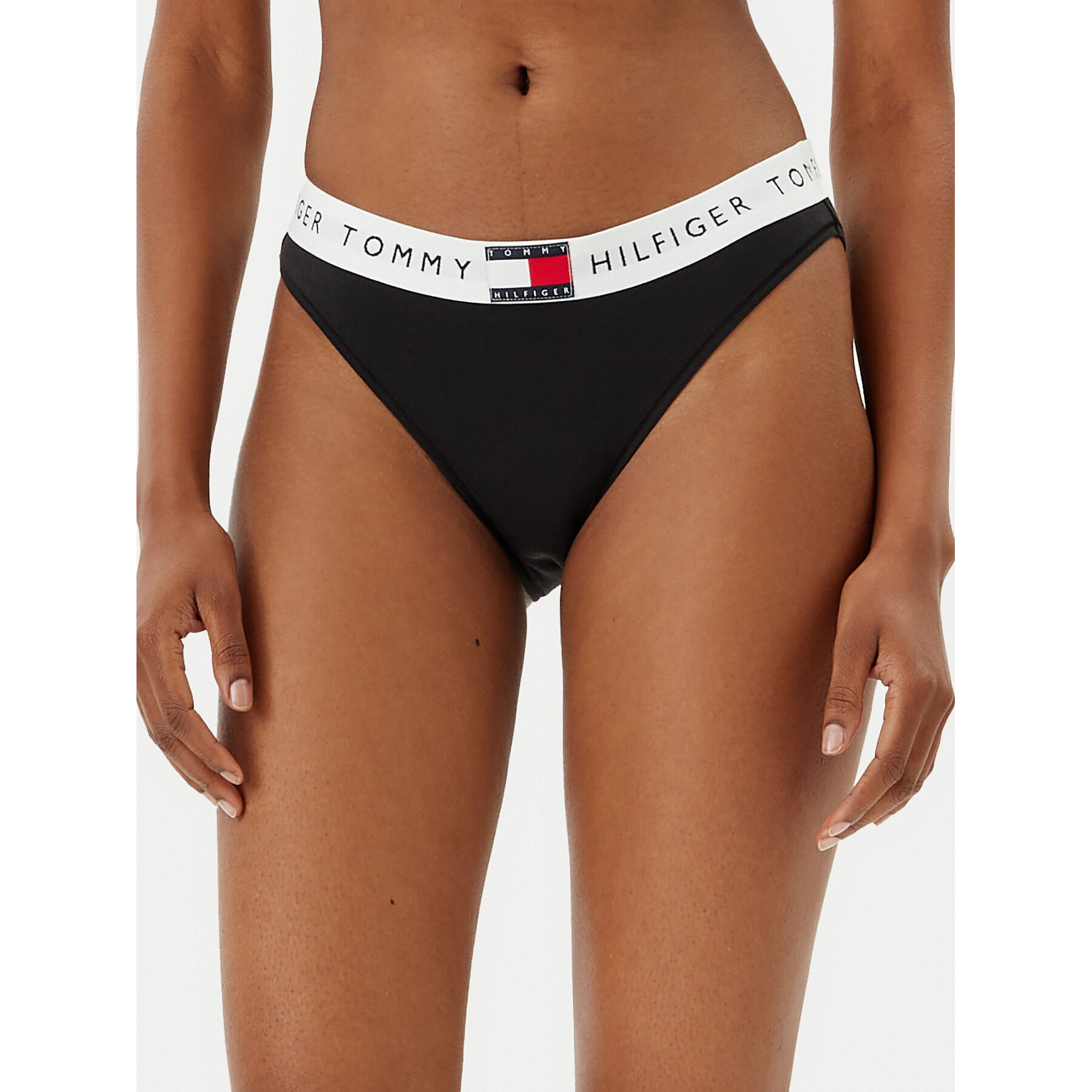 Tommy Hilfiger Klasszikus alsó UW0UW06038 Fekete