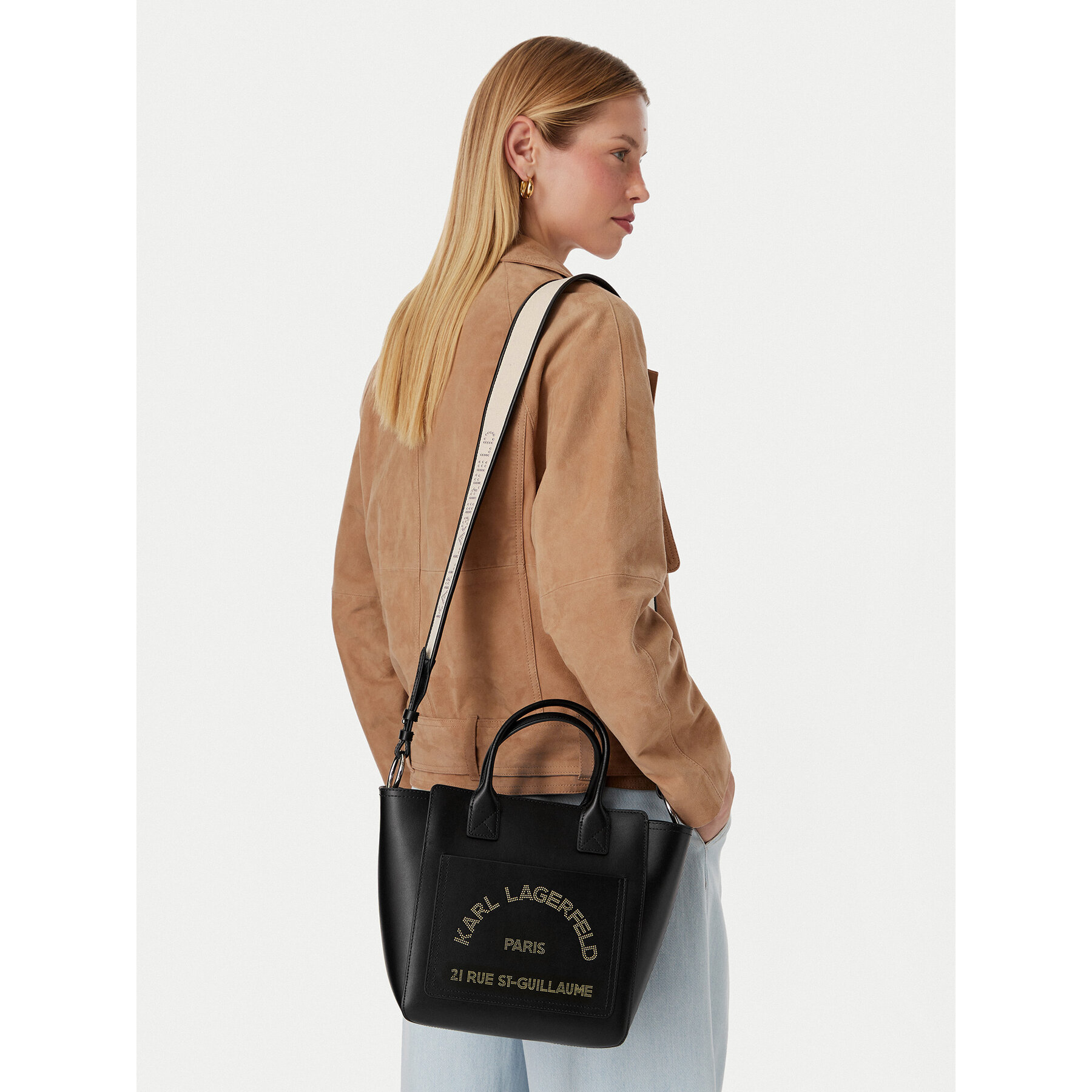 Torbica KARL LAGERFELD B3W30093 Crna
