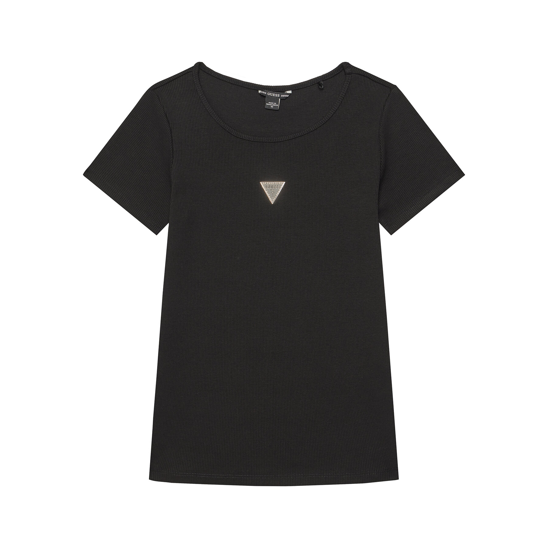 Guess T-Shirt J5YP03 KB1O1 Μαύρο Regular Fit