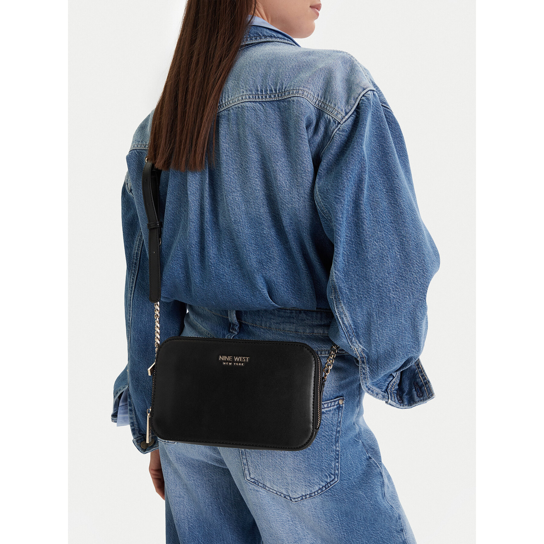 Geantă Nine West CEO-Myra-KY256 Negru