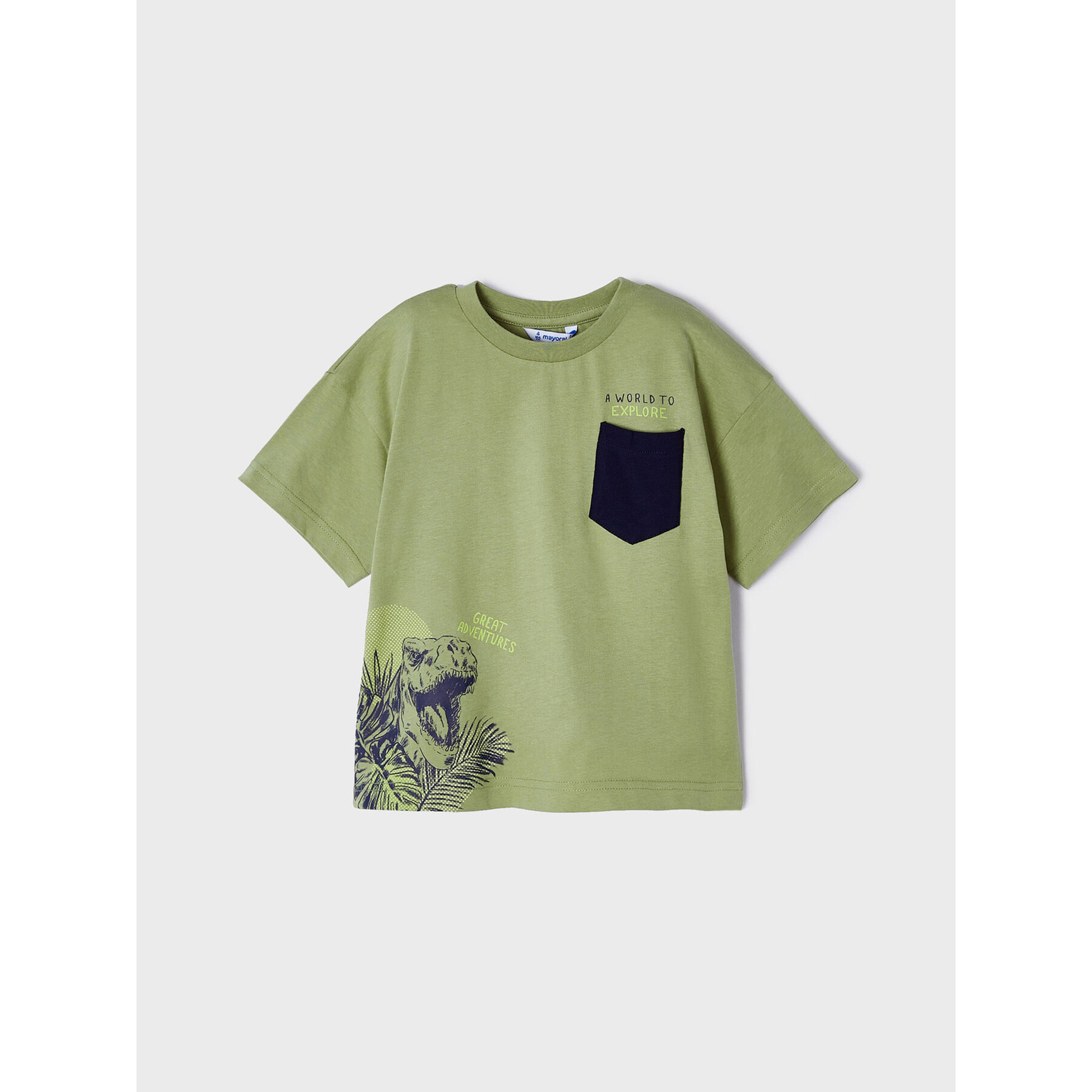 Mayoral Póló 3005 Zöld Regular Fit