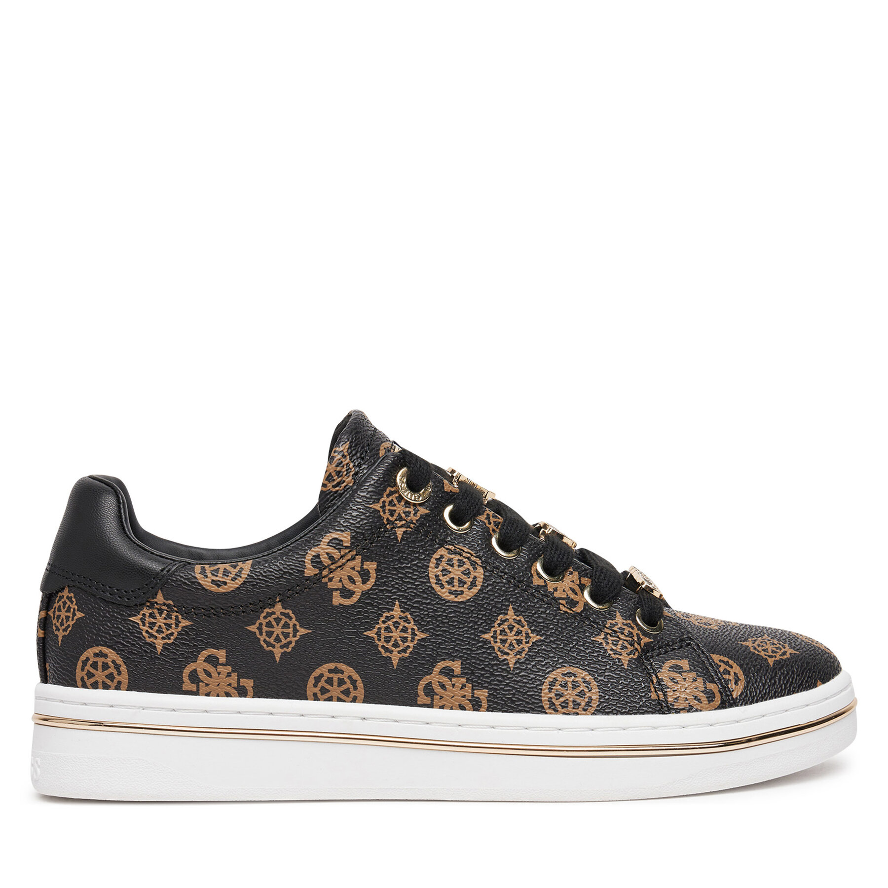 Sneakersy Guess FLPSTA FAL12 Hnedá
