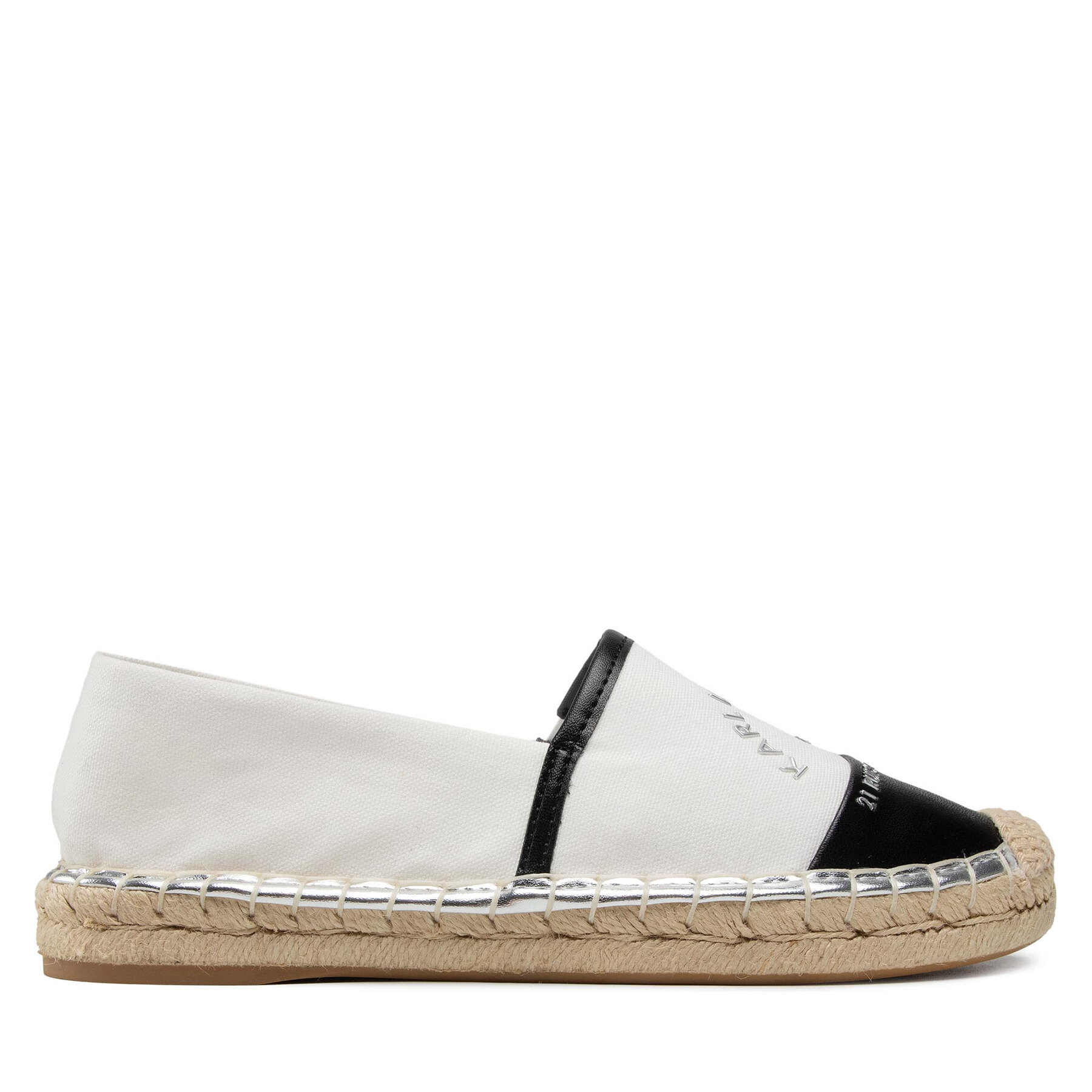 Espadrillos KARL LAGERFELD KL80108A Vit