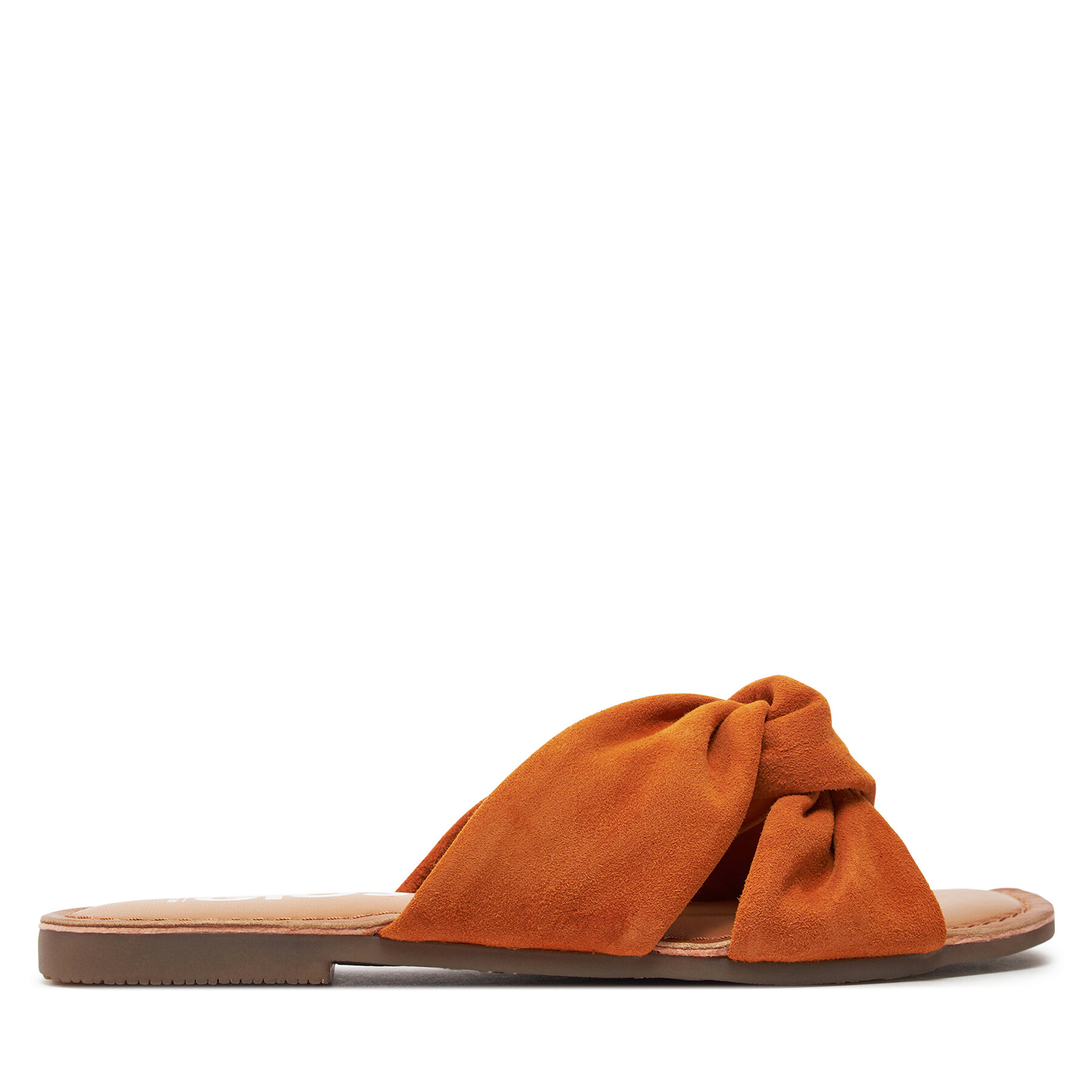 Damen Pantoletten Gioseppo, Schuhgröße 37, Orange, Agira 72049-P