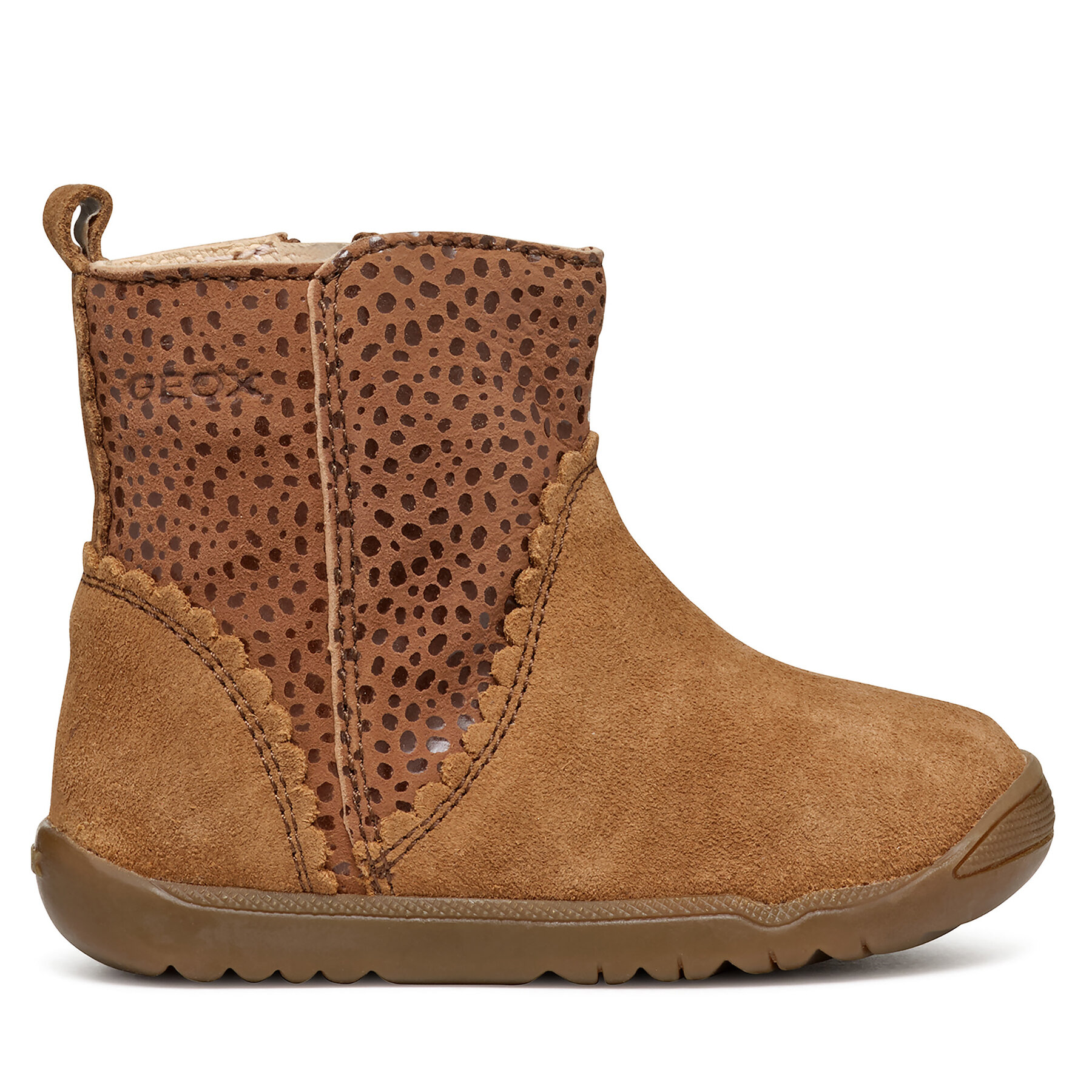 Čižmy Geox B Macchia Girl B264PA 00722 C6627 Hnedá