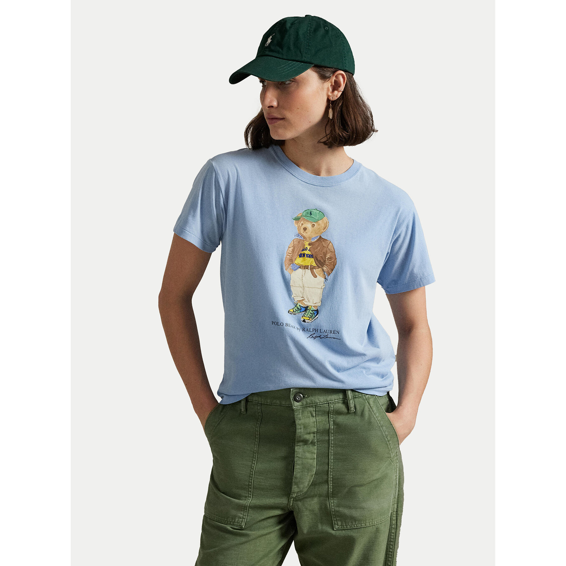 Polo Ralph Lauren T-Shirt 211971730001 Γαλάζιο Relaxed Fit