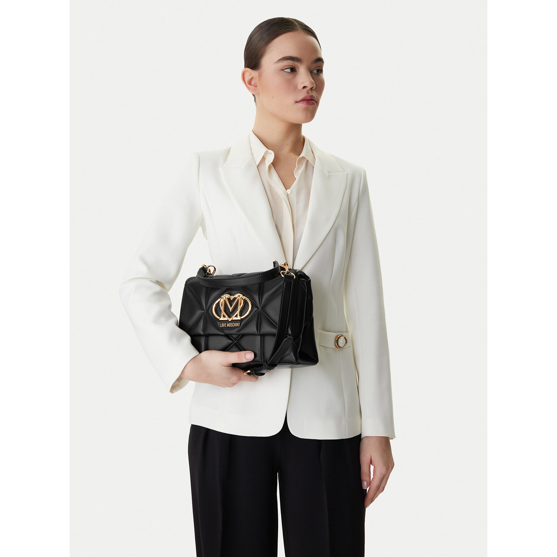 Дамска чанта LOVE MOSCHINO JC4112PP1OLC0000 Черен