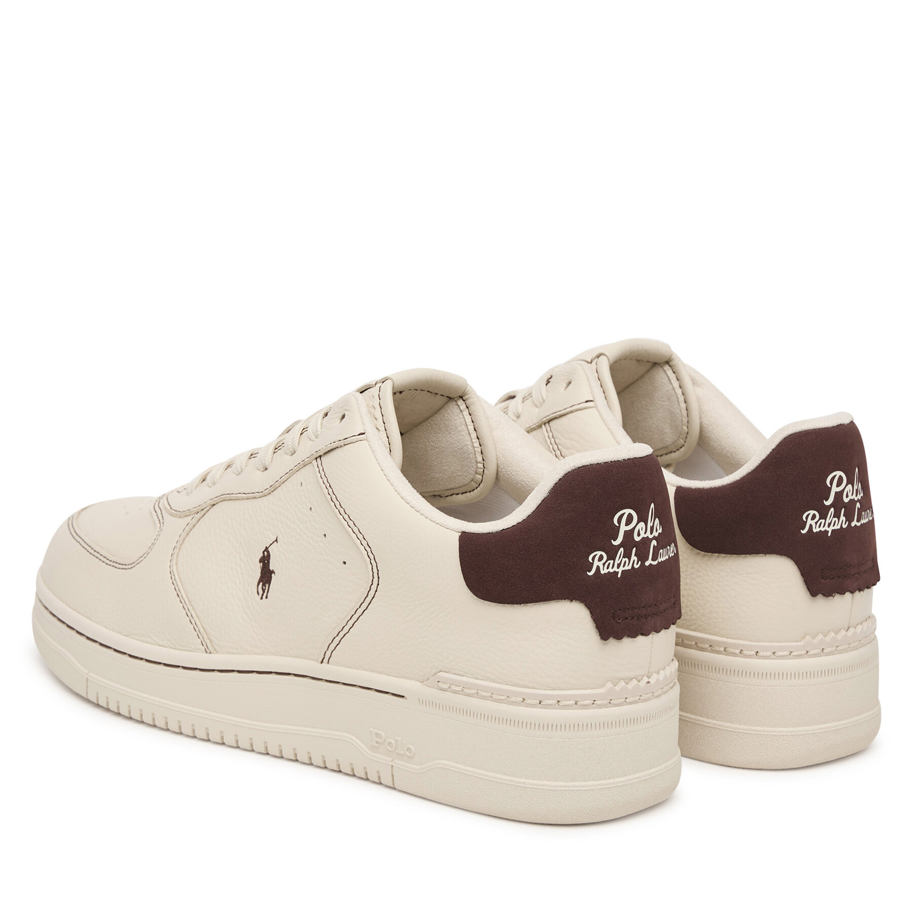 Snīkeri Polo Ralph Lauren Masters CRT 809P15490002 Krēmkrāsas