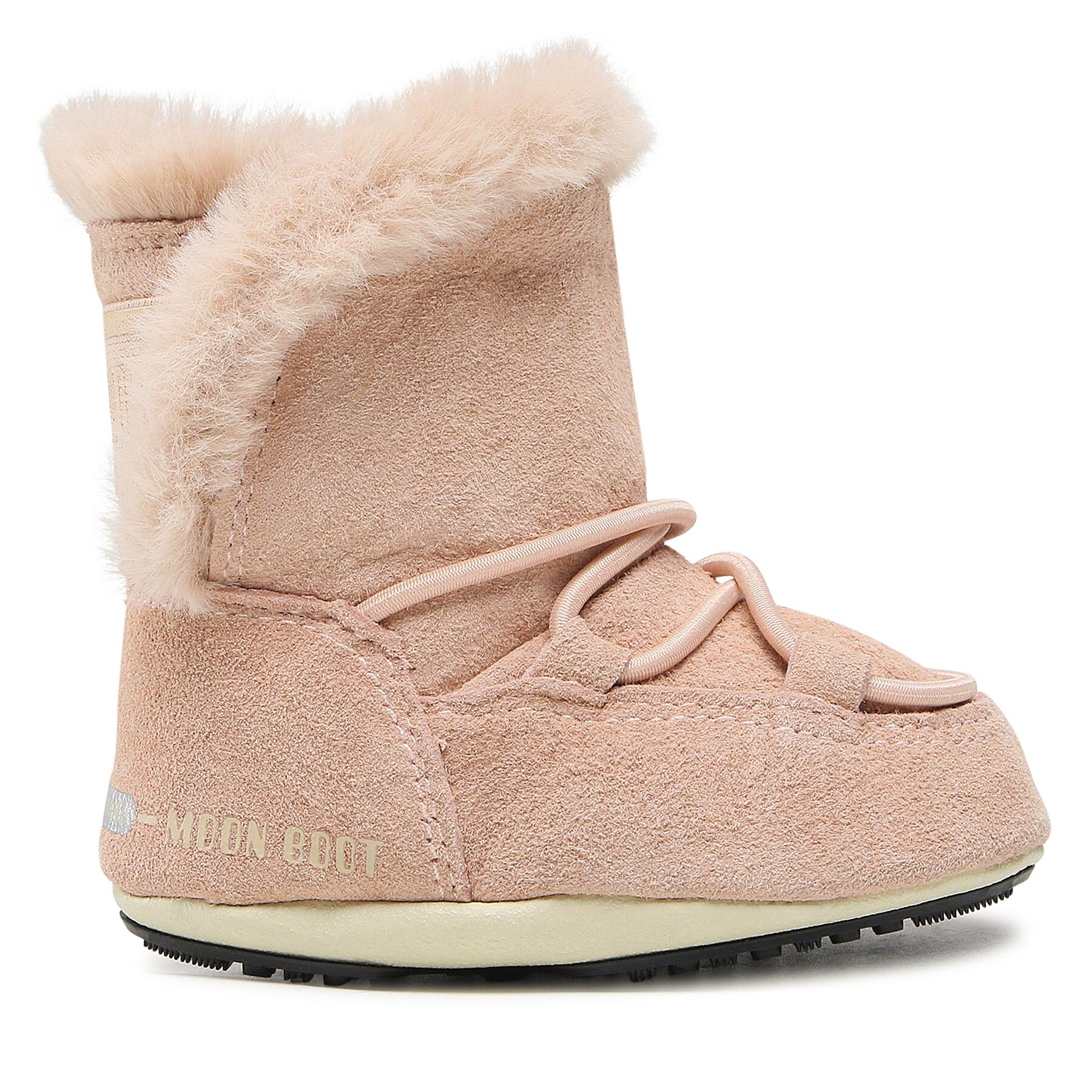 Mädchen Schneeschuhe Moon Boot, Schuhgröße 17_18, Rosa, Crib Suede 34010300003 M