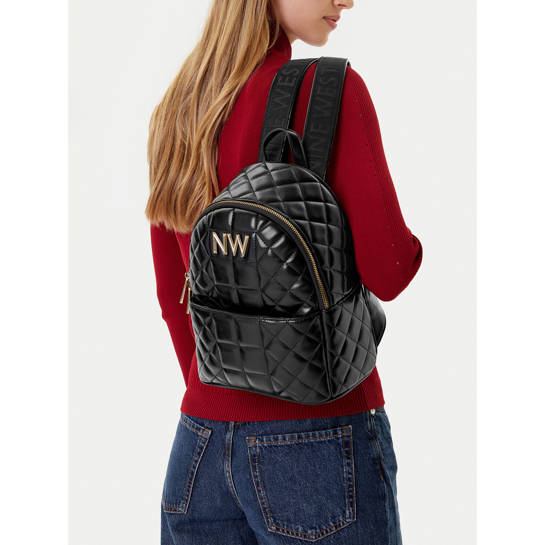 Ruksak Nine West EO-VERMONT-II-LDA8408 Čierna
