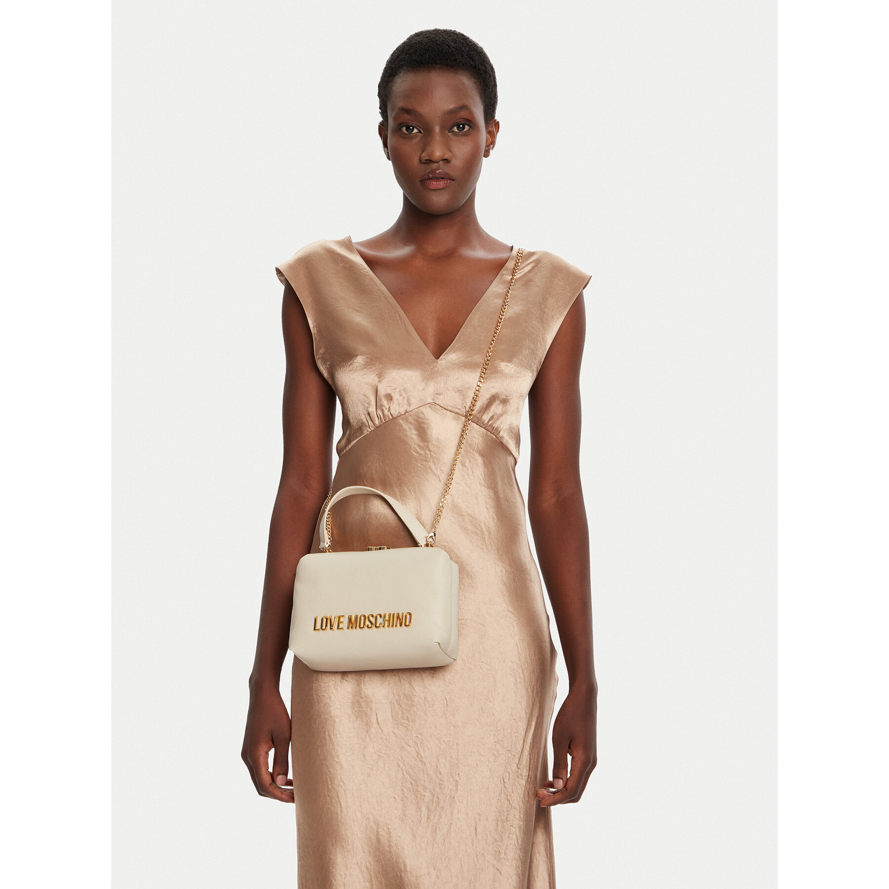 Borsetta LOVE MOSCHINO JC4096PP1NLM0110 Écru