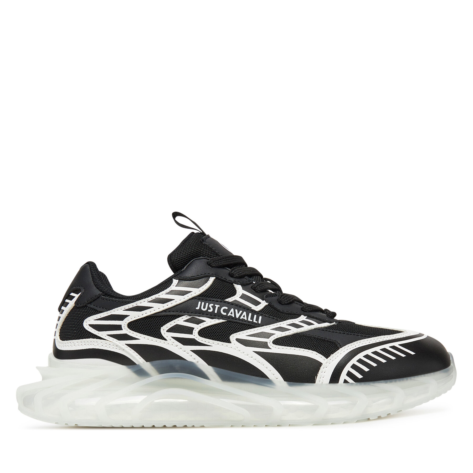 Sneakersy Just Cavalli 78QA3SQ2 ZSC45 Čierna