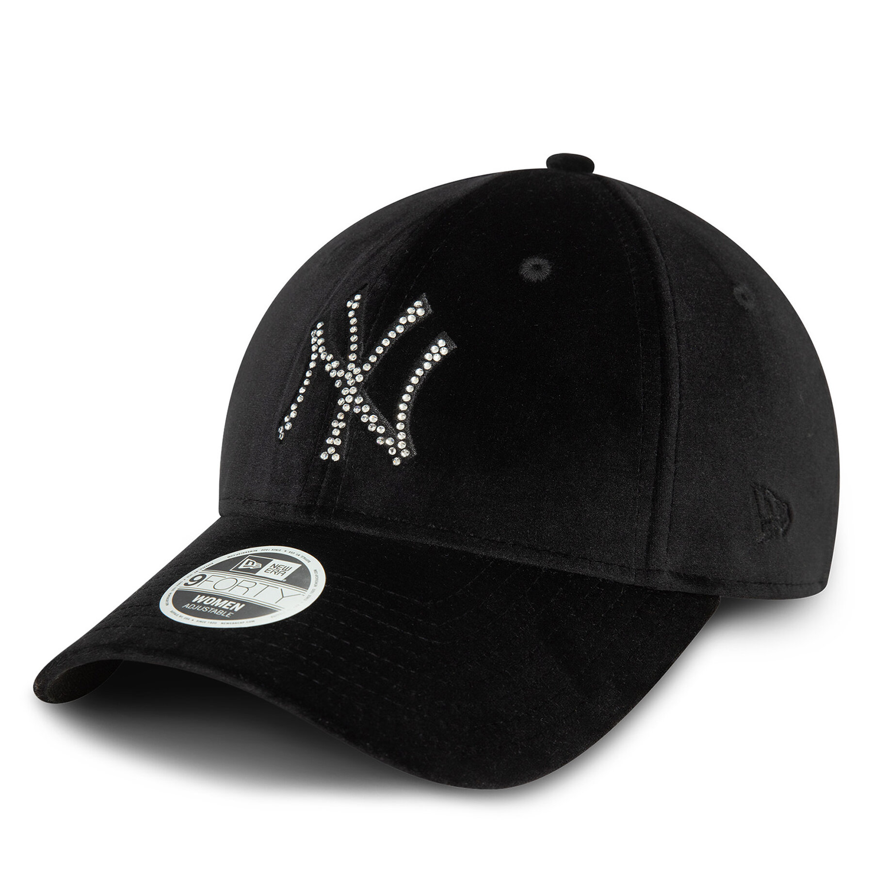 Casquette New Era Velour Diamante New York Yankees 9FORTY 60580876 Noir
