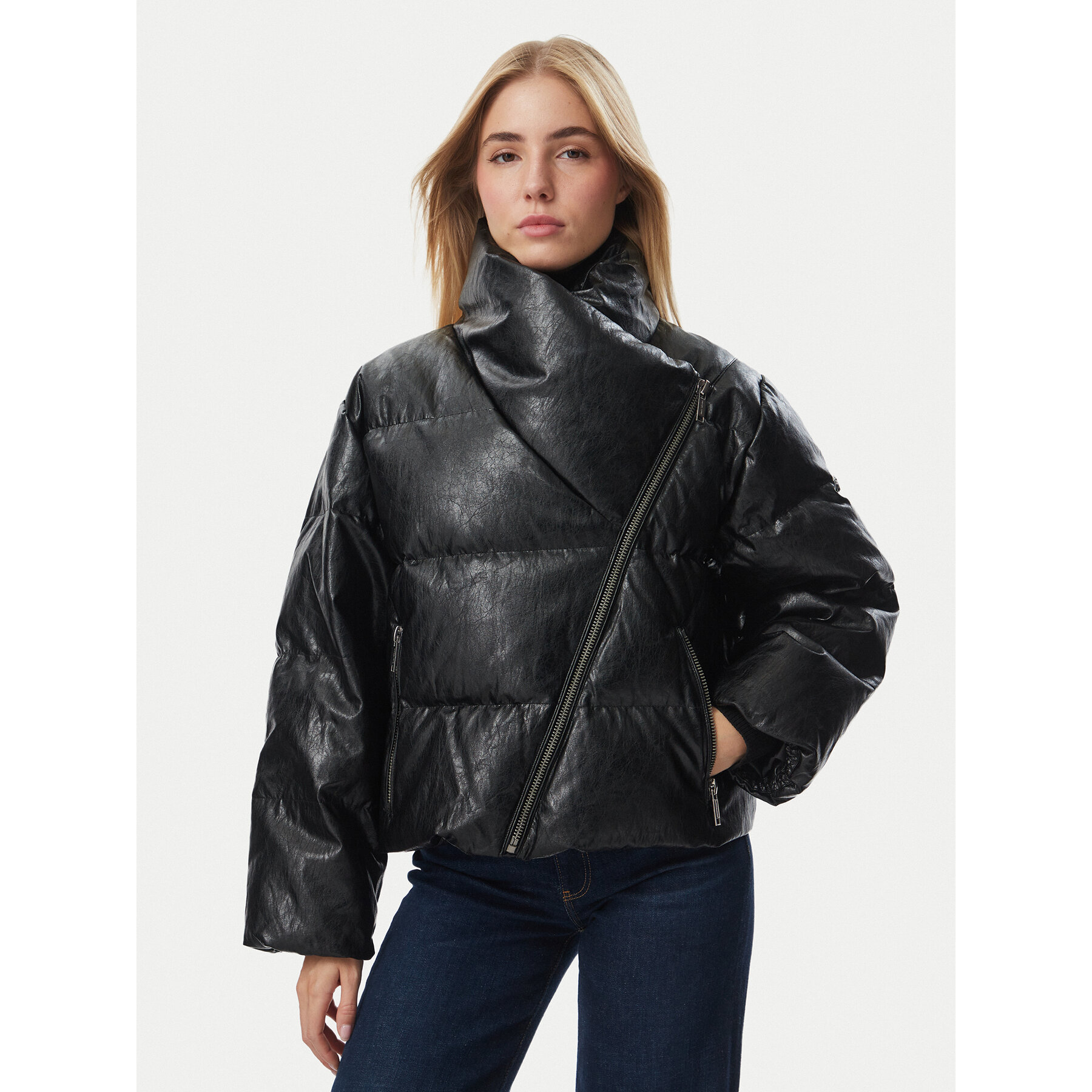 MICHAEL Michael Kors Daunenjacke MF620M7HJ4 Schwarz Regular Fit