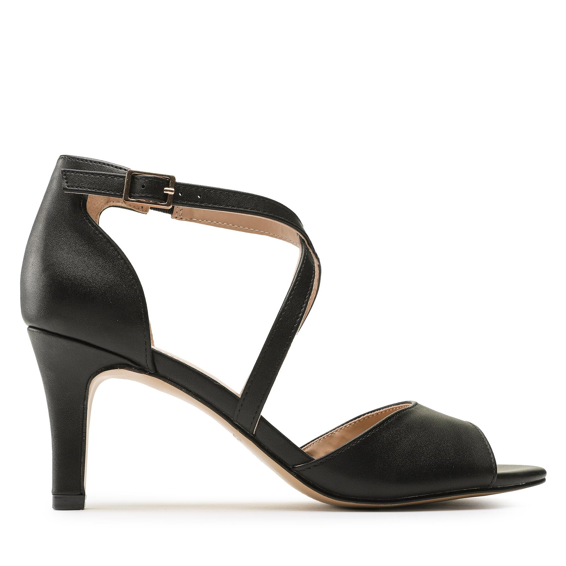 Donna Sandali Clara Barson, Taglia 42, Nero, LS5953-02, taglia : 42
