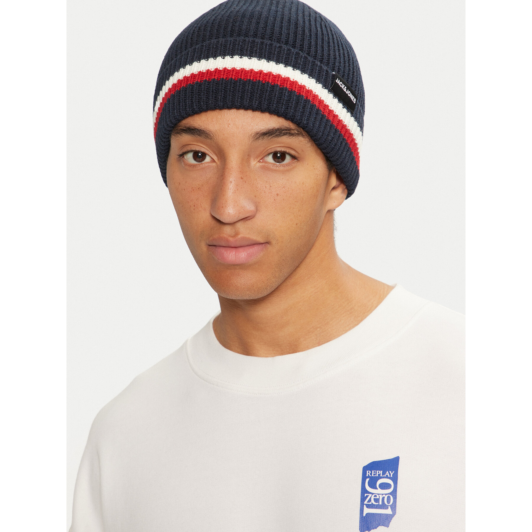 Mössa Jack&Jones Make 12268423 Mörkblå
