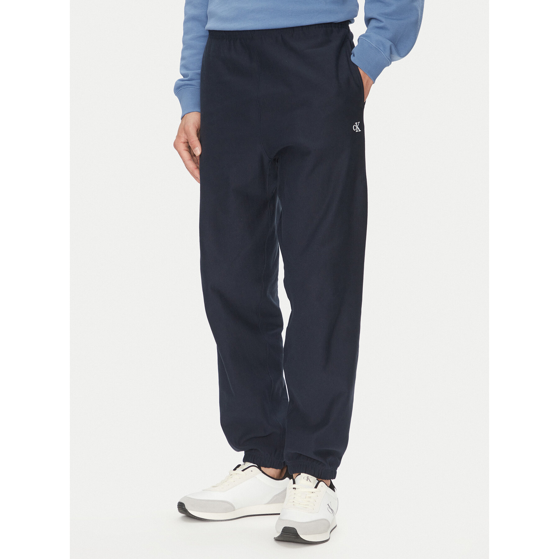 Calvin Klein Jeans Jogginghose Premium LV04RC279G Dunkelblau Regular Fit
