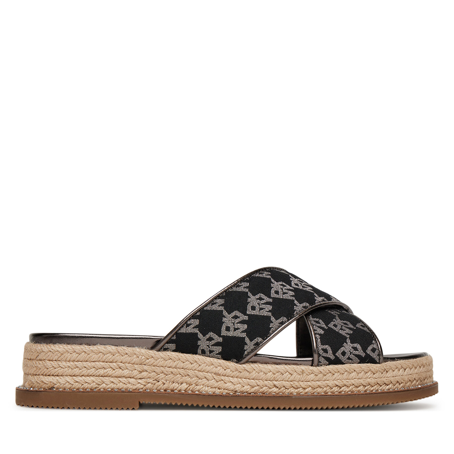 Damskie Espadryle DKNY, Rozmiar 40 Czarny K1564874