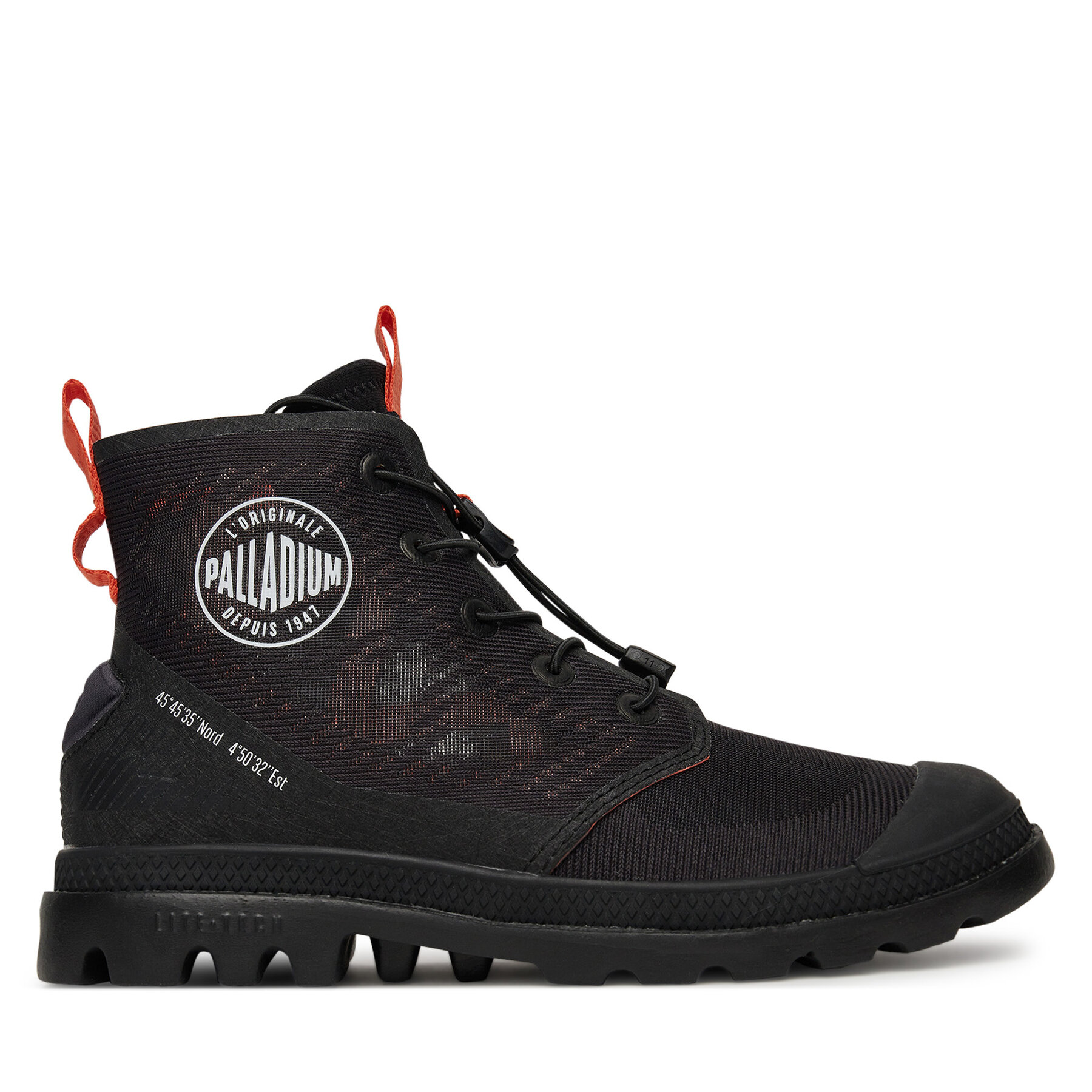 Outdoorová obuv Palladium Pampa Lite Travel Vt 74472-008-M Čierna