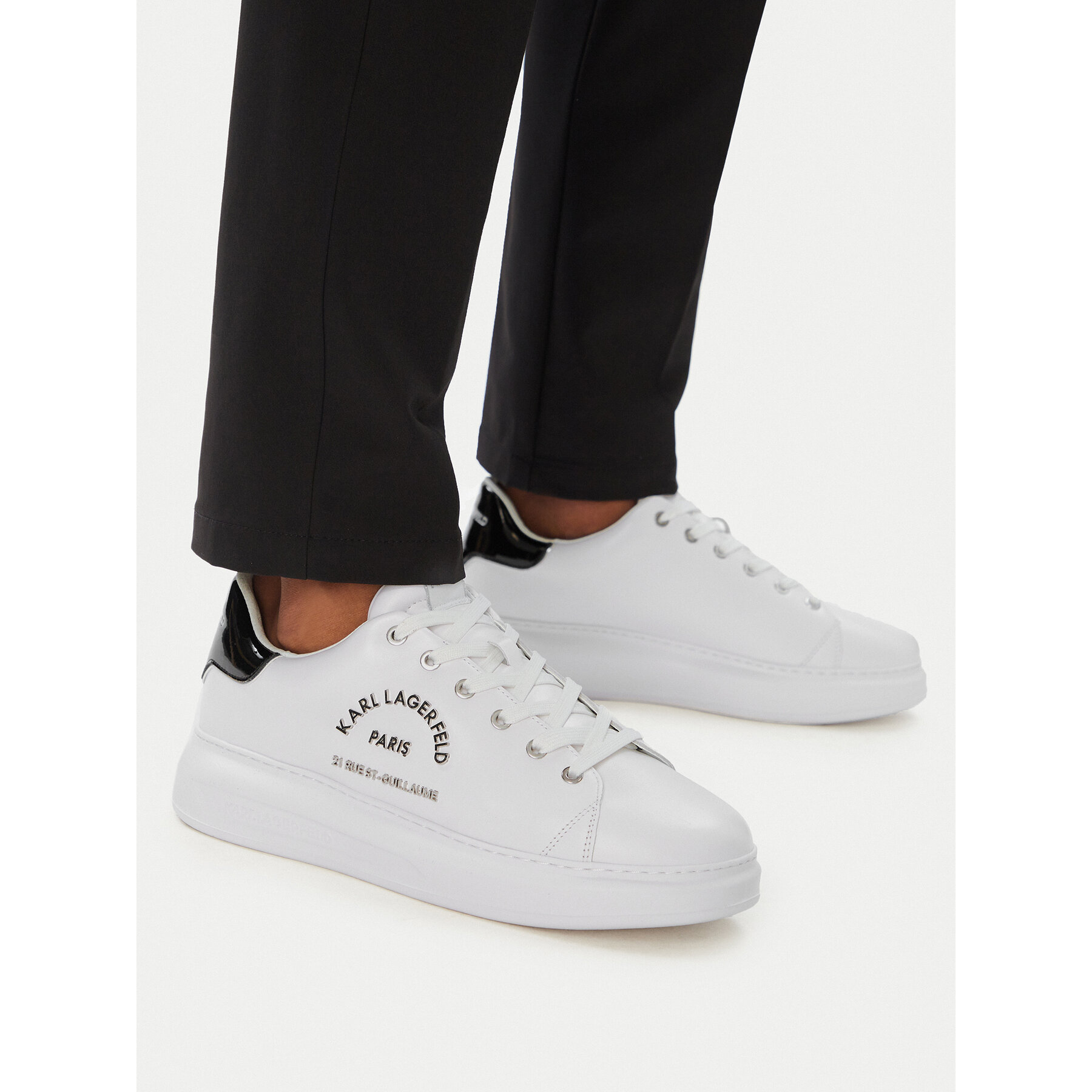 Laisvalaikio batai KARL LAGERFELD Kapri KL52539K Balta