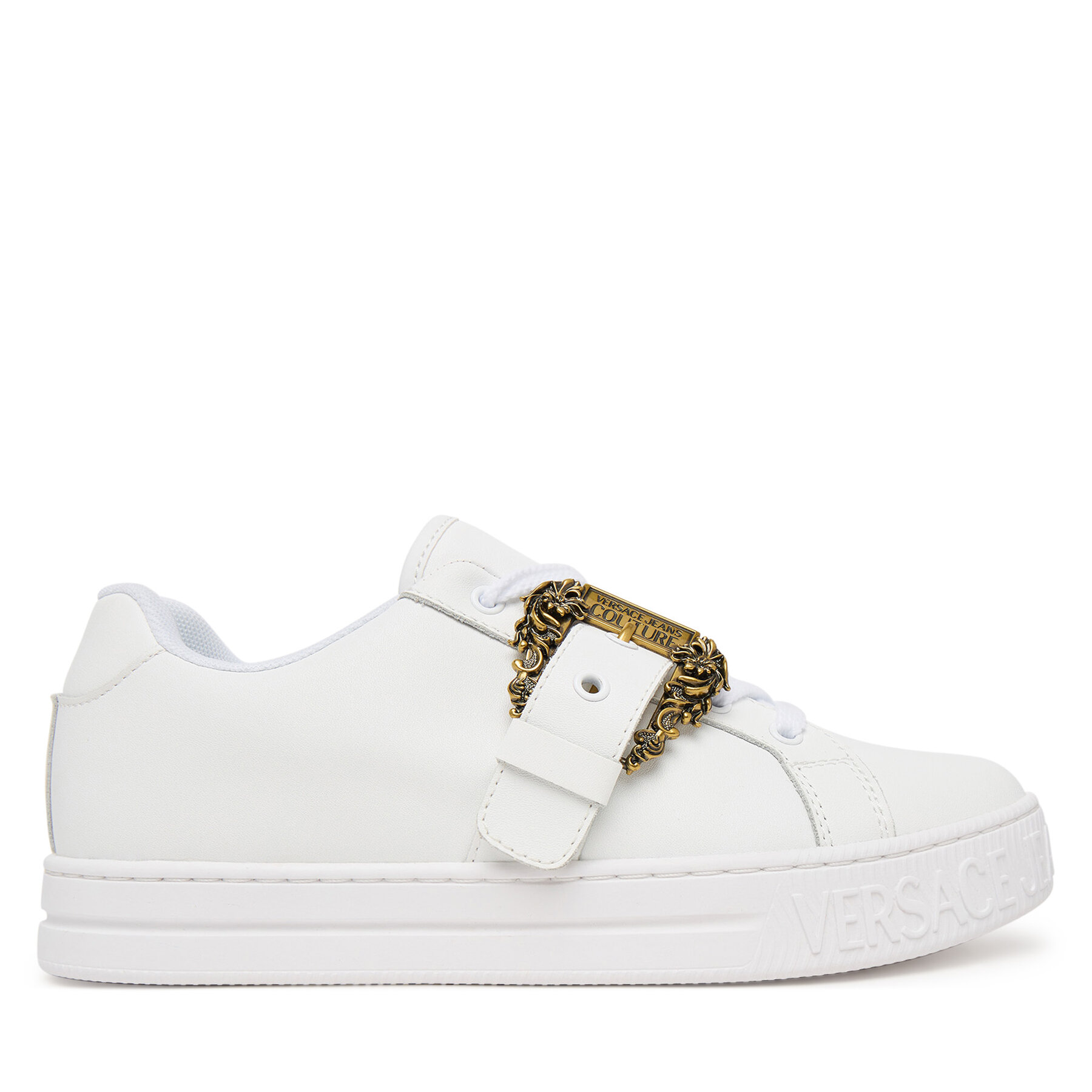 Sneakersy Versace Jeans Couture 79VA3SK9 Biela