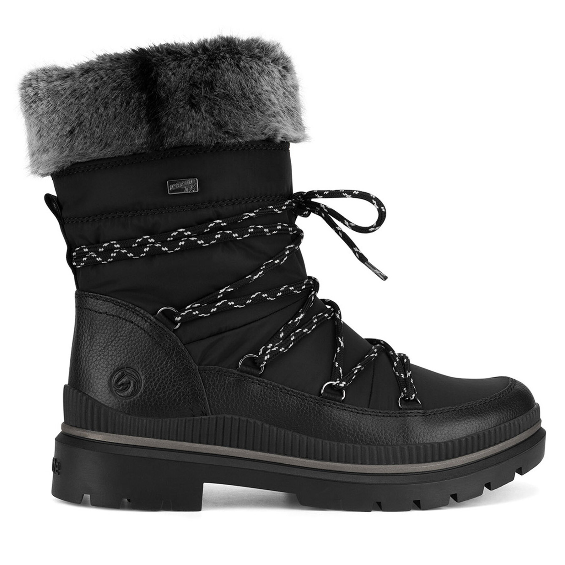Botine Remonte D0C81-03 Negru