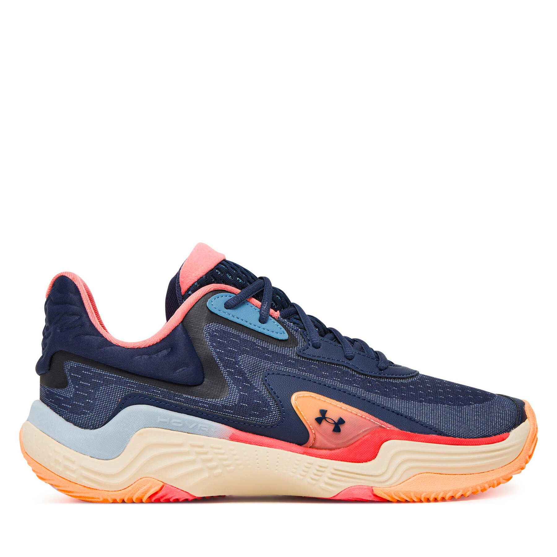 Basketbalové boty Under Armour UA Spawn 7 3028461 Tmavomodrá
