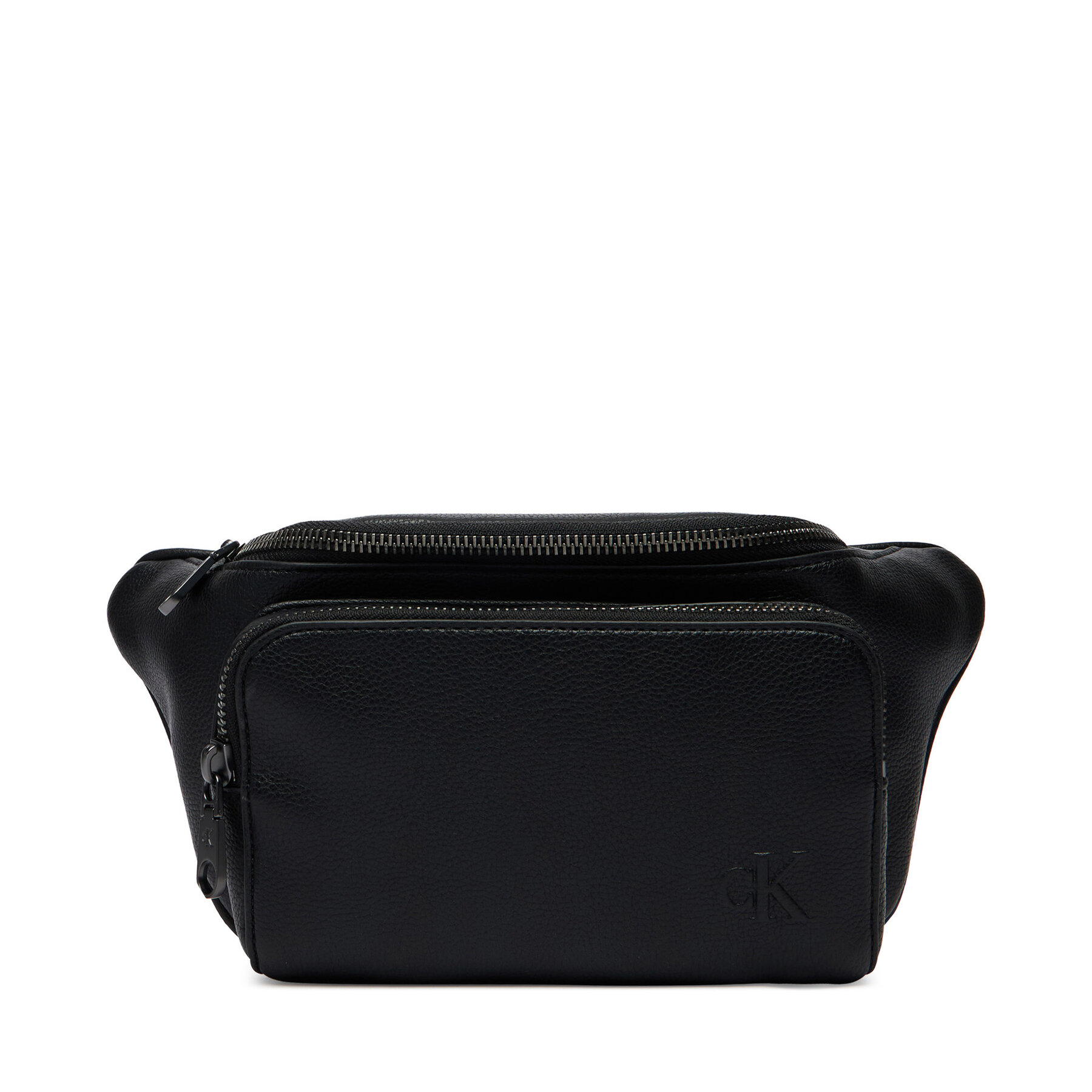 Borsetă Calvin Klein Webbing Strap Waistbag LV04D3130G Negru