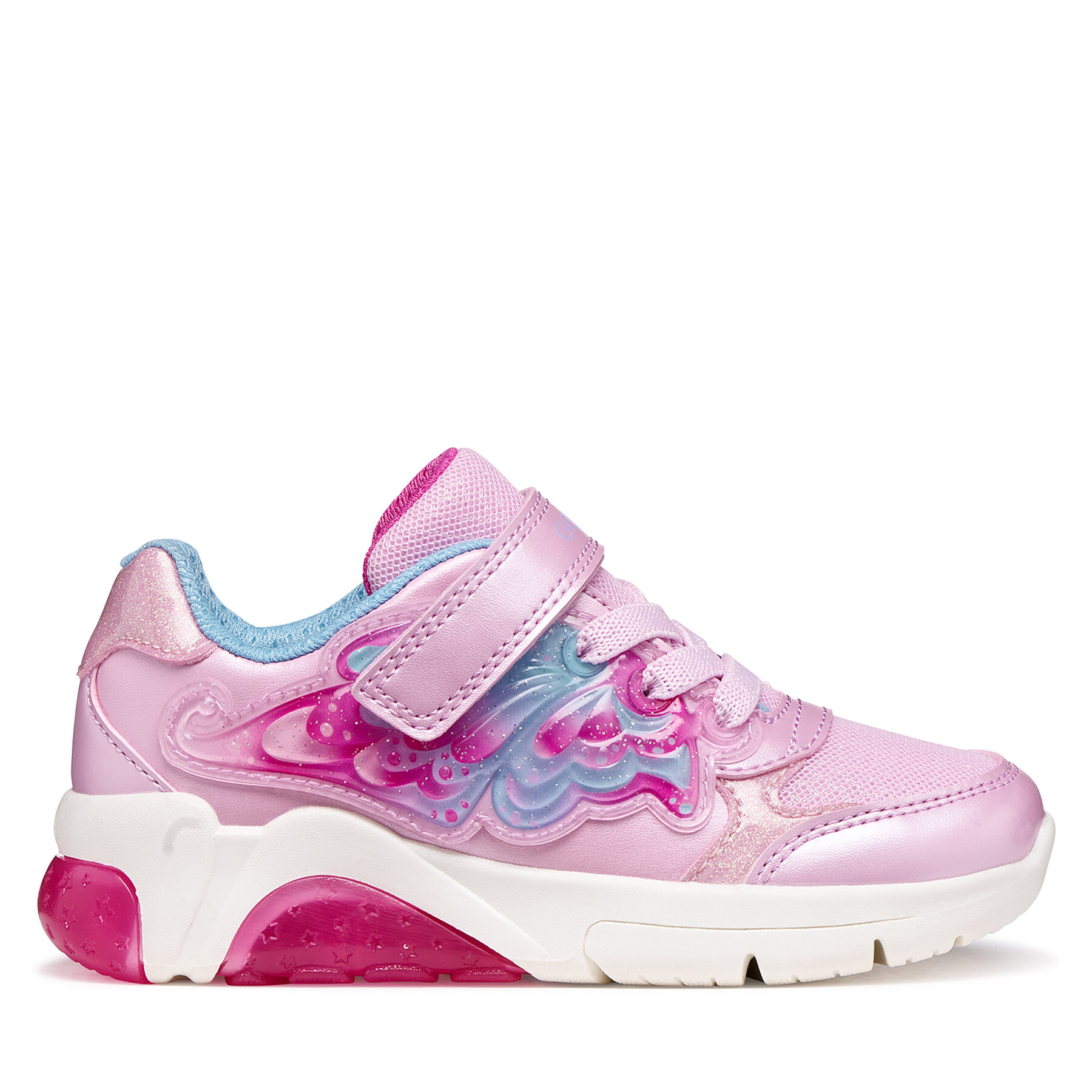 Sneakersy Geox J Fadinlight Girl J65M4A 0NFKC C8207 D Ružová