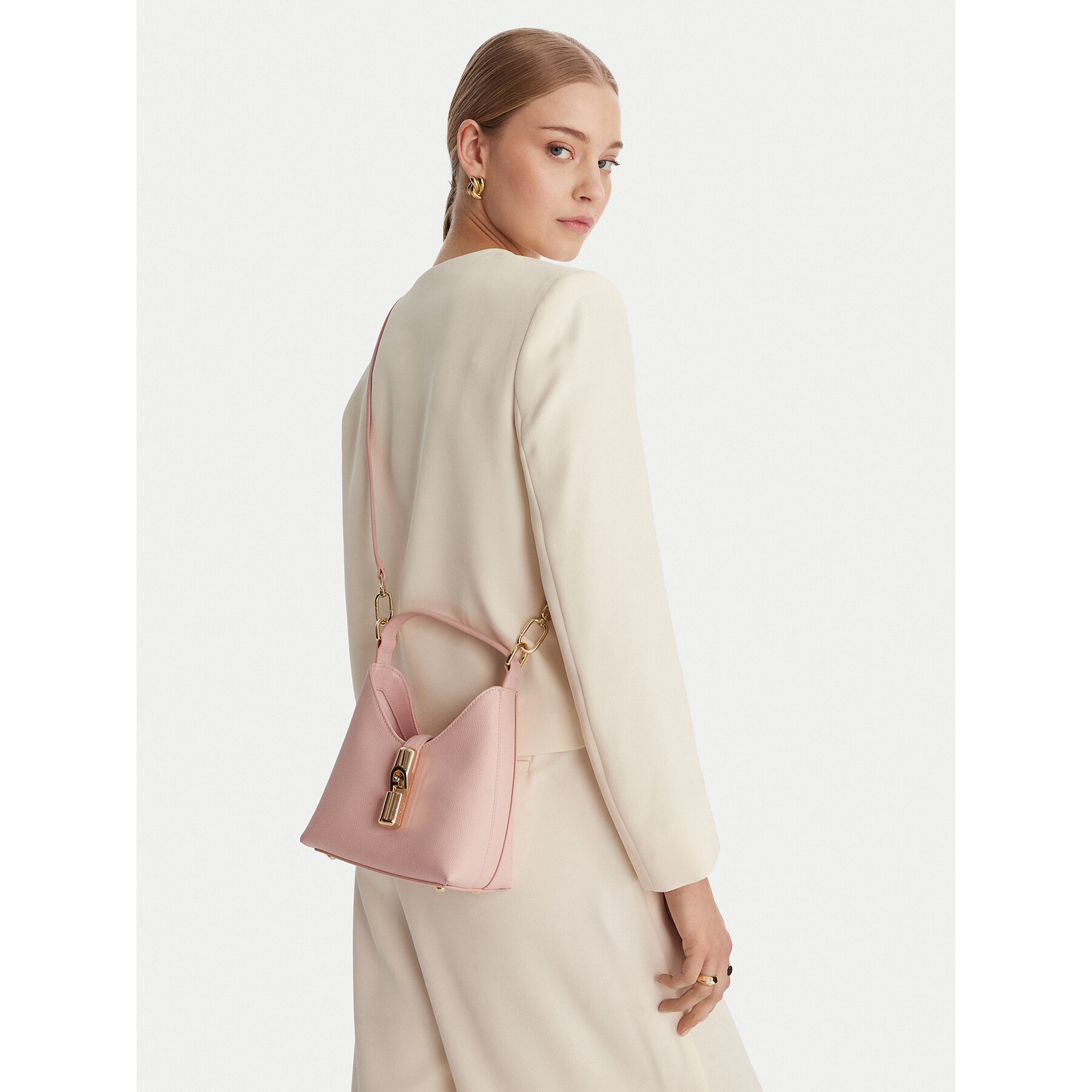 Torbica Furla Iride Mini WE00876 ARE000 KH 4355S Ružičasta