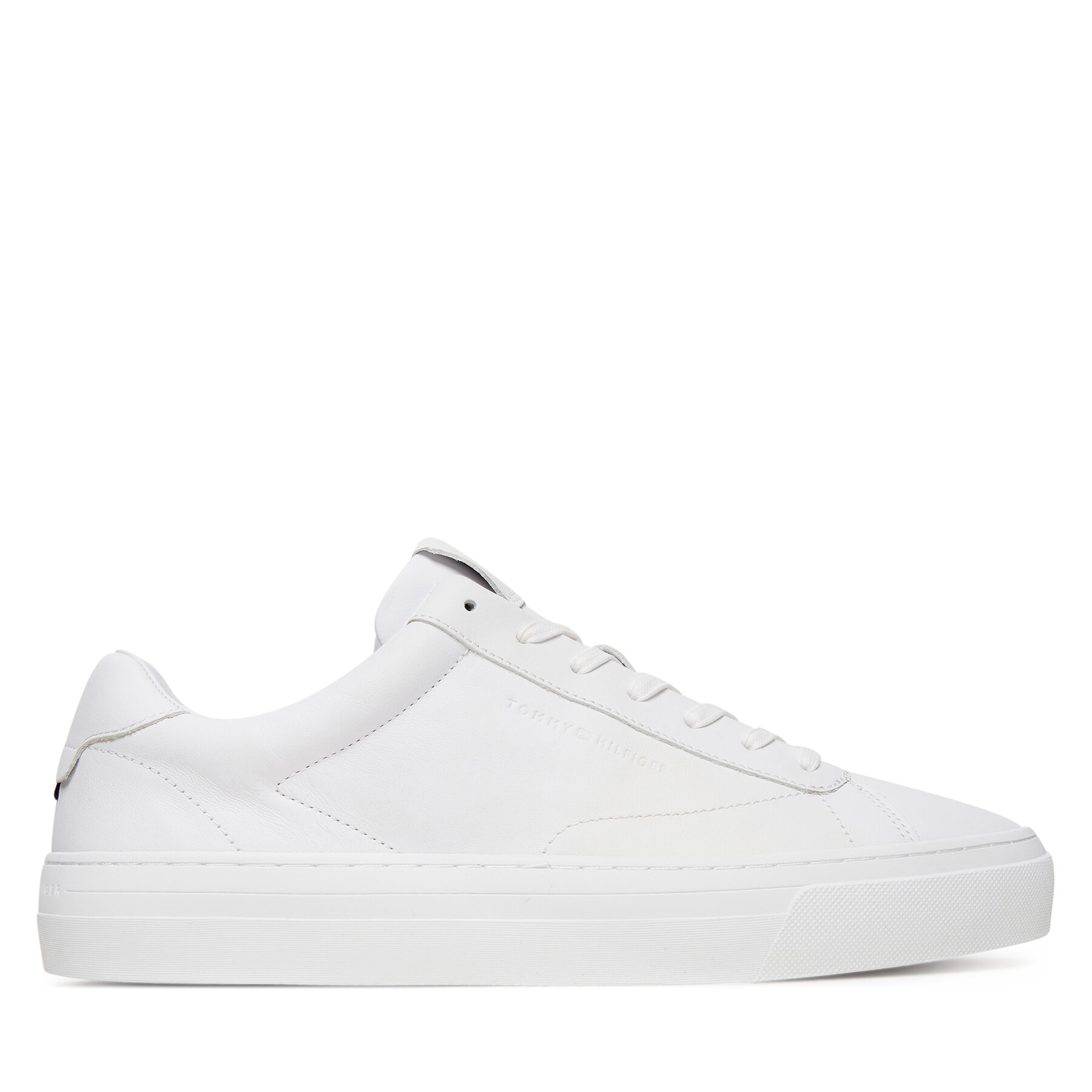 Sneakersy Tommy Hilfiger Premium Dress Cupsole FM0FM05572 Bílá