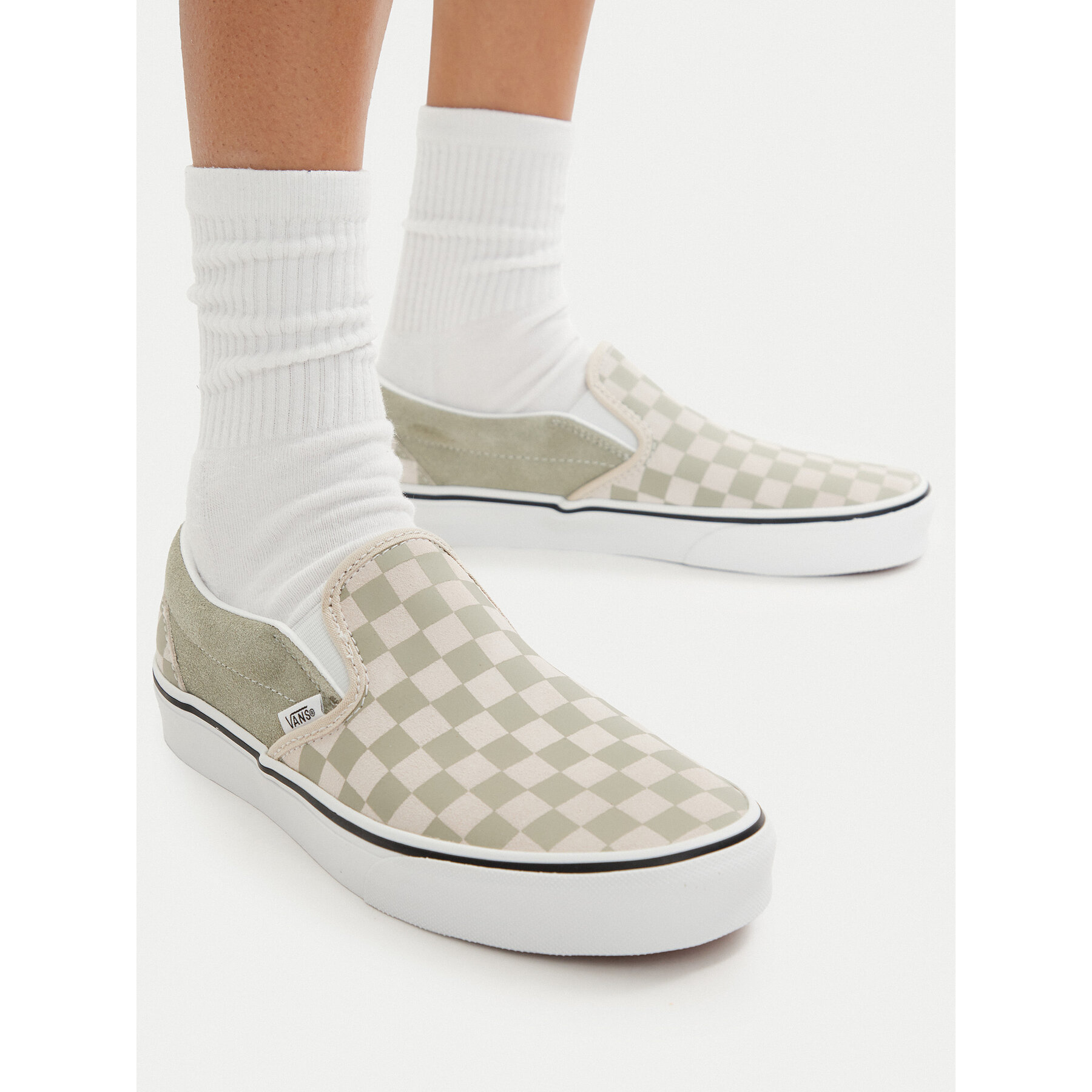 Tenisice Vans Classic Slip-On VN000D6YFSG1 Zelena