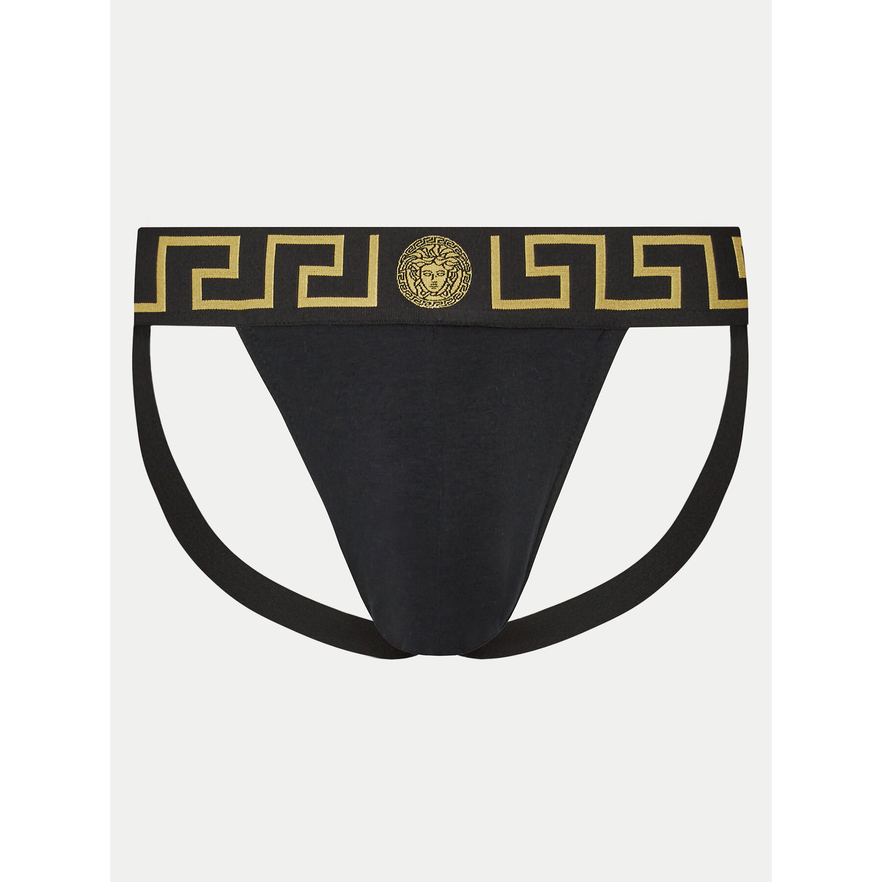 Versace Jockstrap alsónadrág AUU01017 1A10011 Fekete
