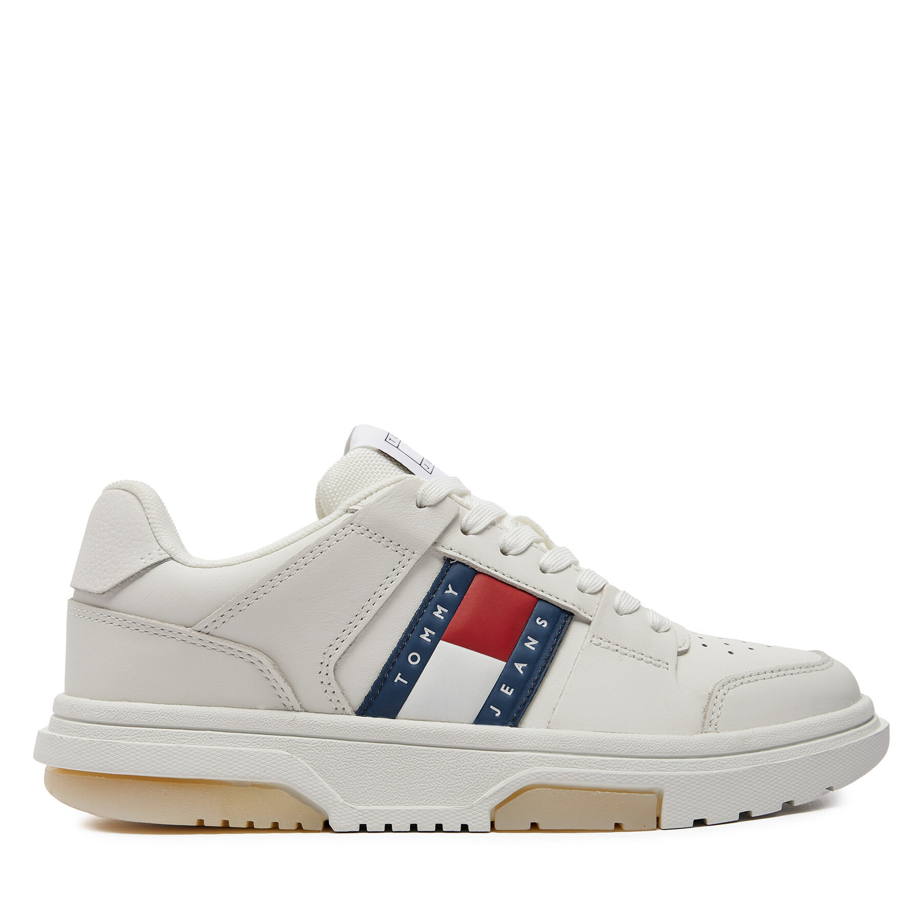 Dámske Sneakersy Tommy Jeans, Rozmer: 37, Biela, (New Tongue) The Brooklyn EN0EN02576