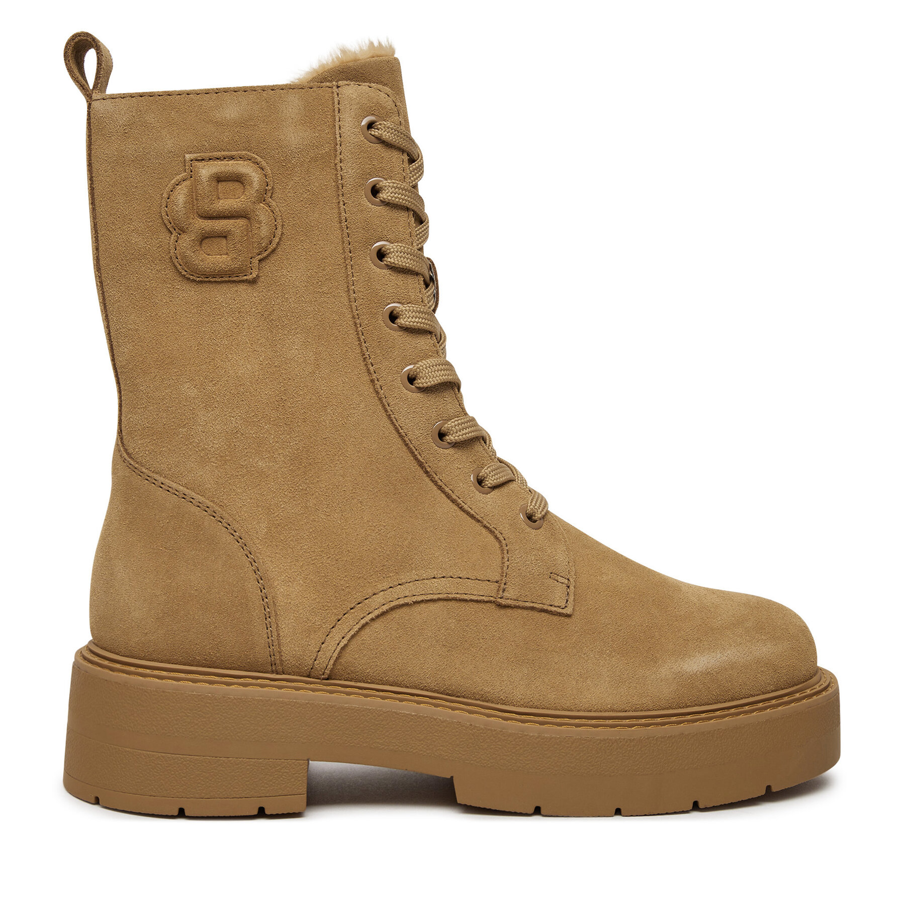 Donna Stivaletti BOSS, Taglia 39, Beige, Rebby 50523589, taglia : 39