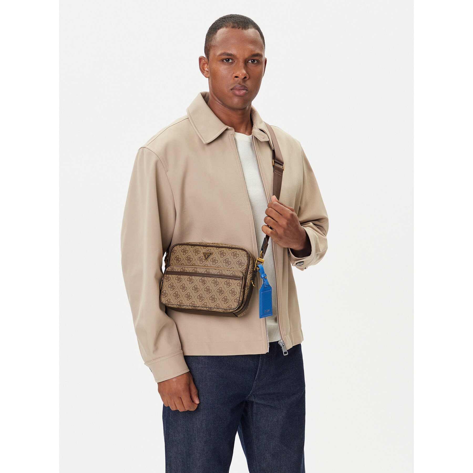 Umhängetasche Guess Hmmilo P5422 Braun
