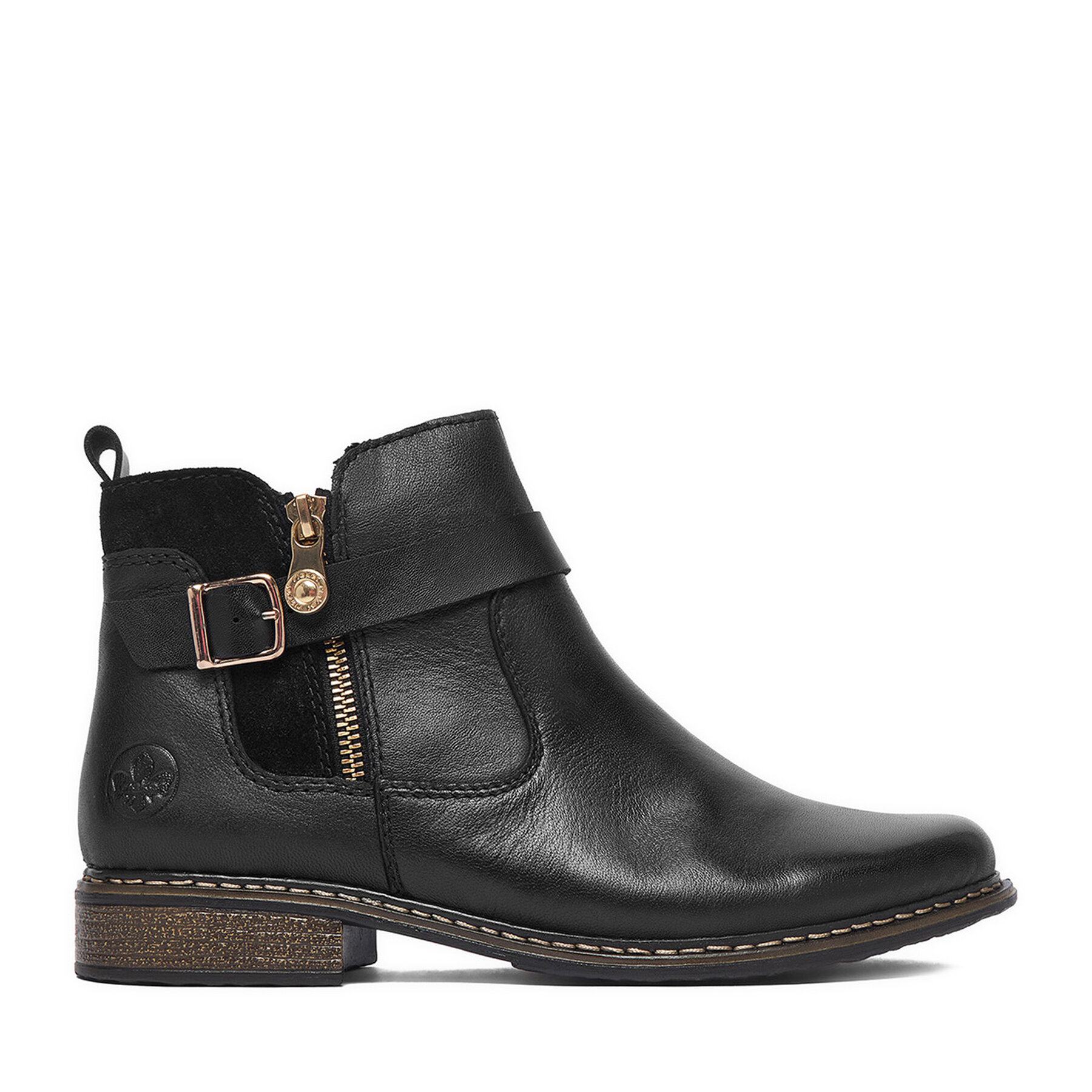 Botine Rieker CEO-Z4959-00 Negru