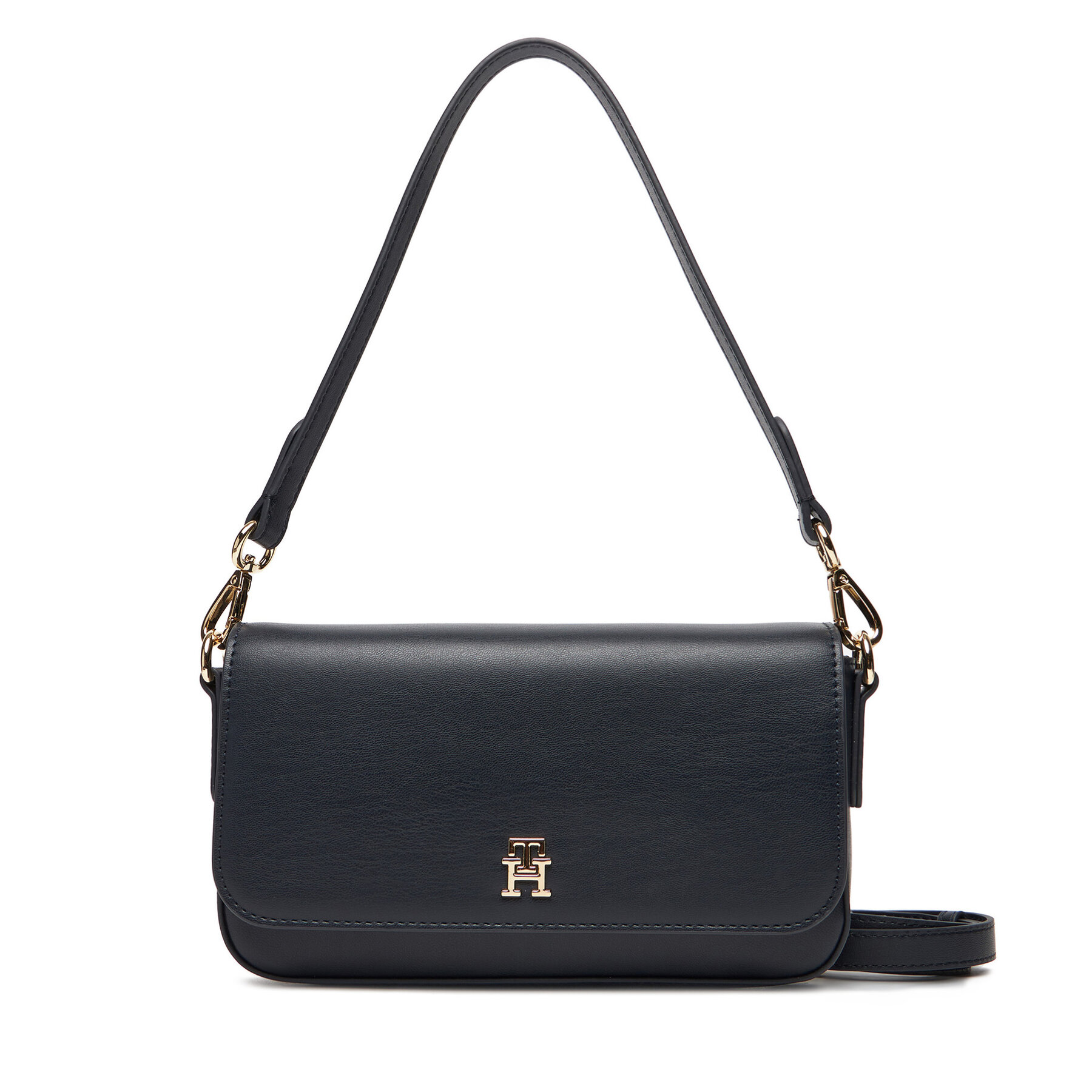 Geantă Tommy Hilfiger Th Icon Conv AW0AW17677 Bleumarin