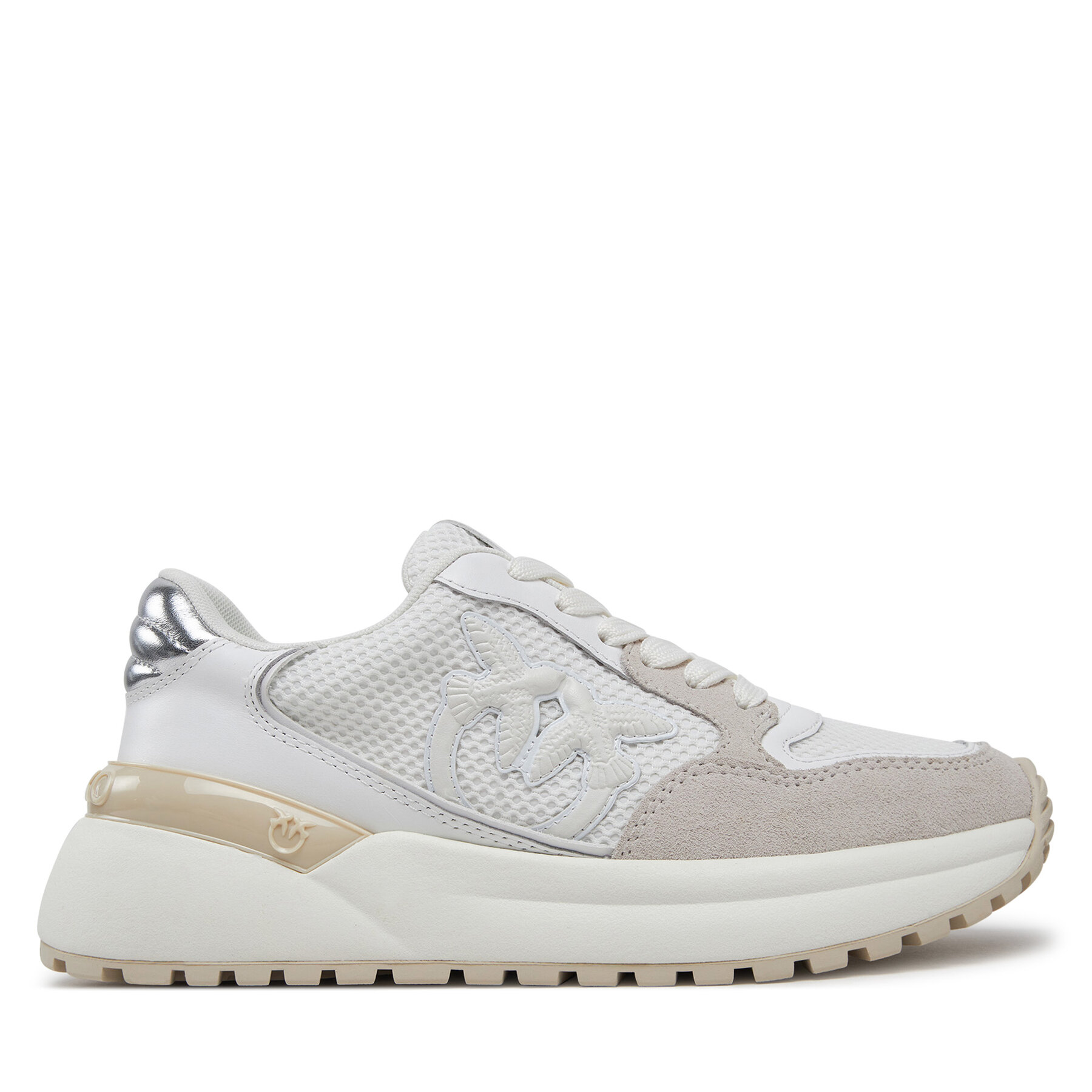 Sneakersy PINKO Gem 07 SS0055 P074 Biela