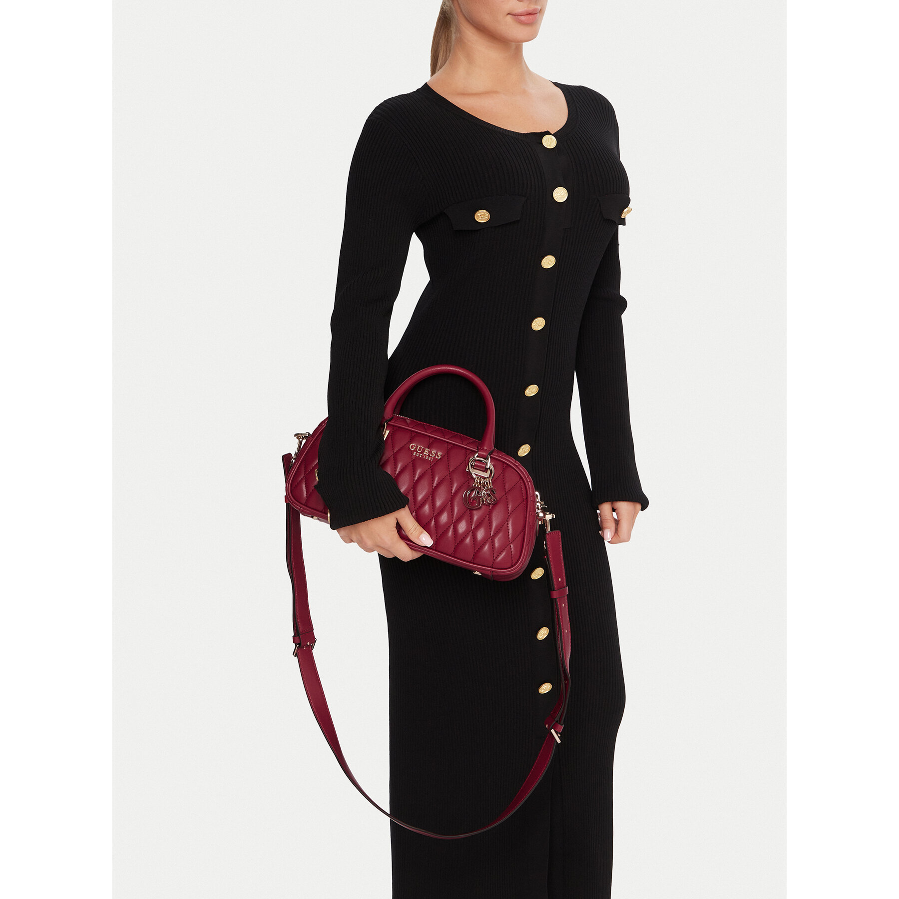 Geantă Guess Valla HWQG81 22050 Roșu