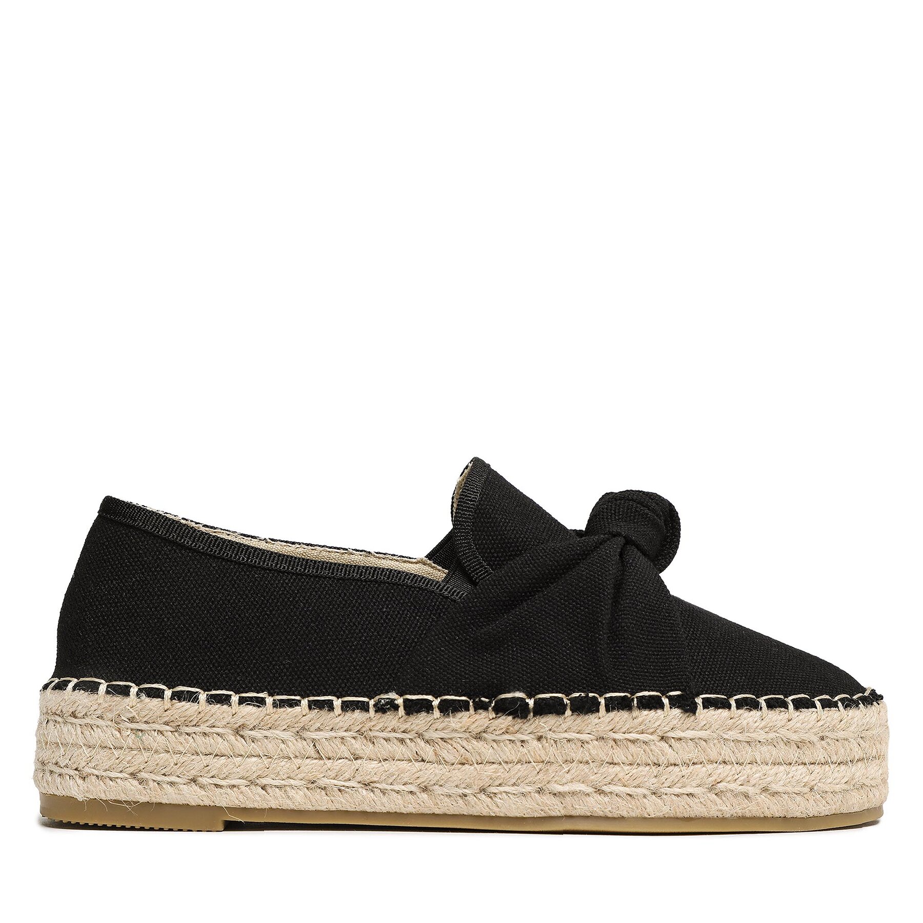 Damskie Espadryle Jenny Fairy, Rozmiar 38 Czarny WSS990-145