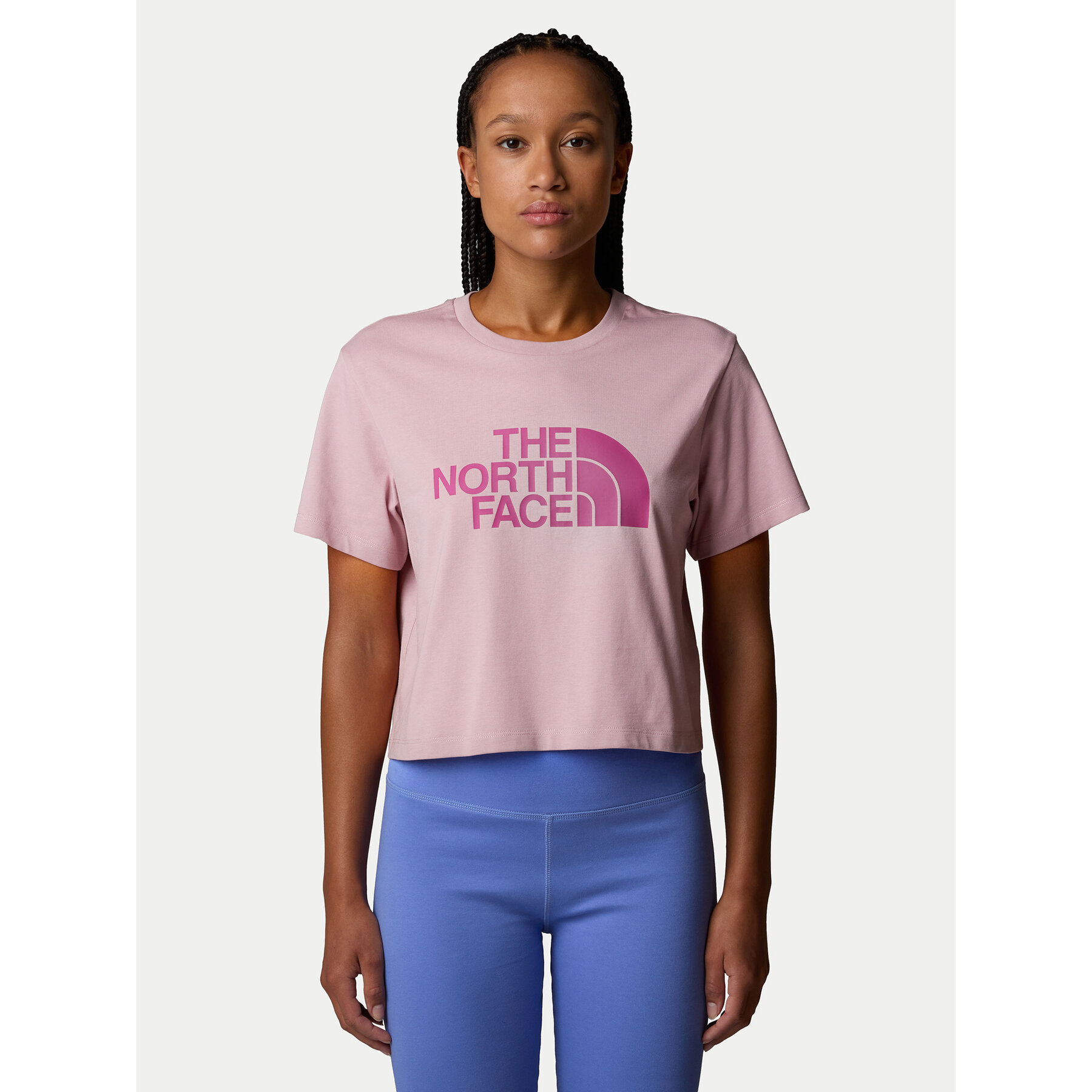 The North Face T-shirt Easy NF0A8A6H Rosa Loose Fit