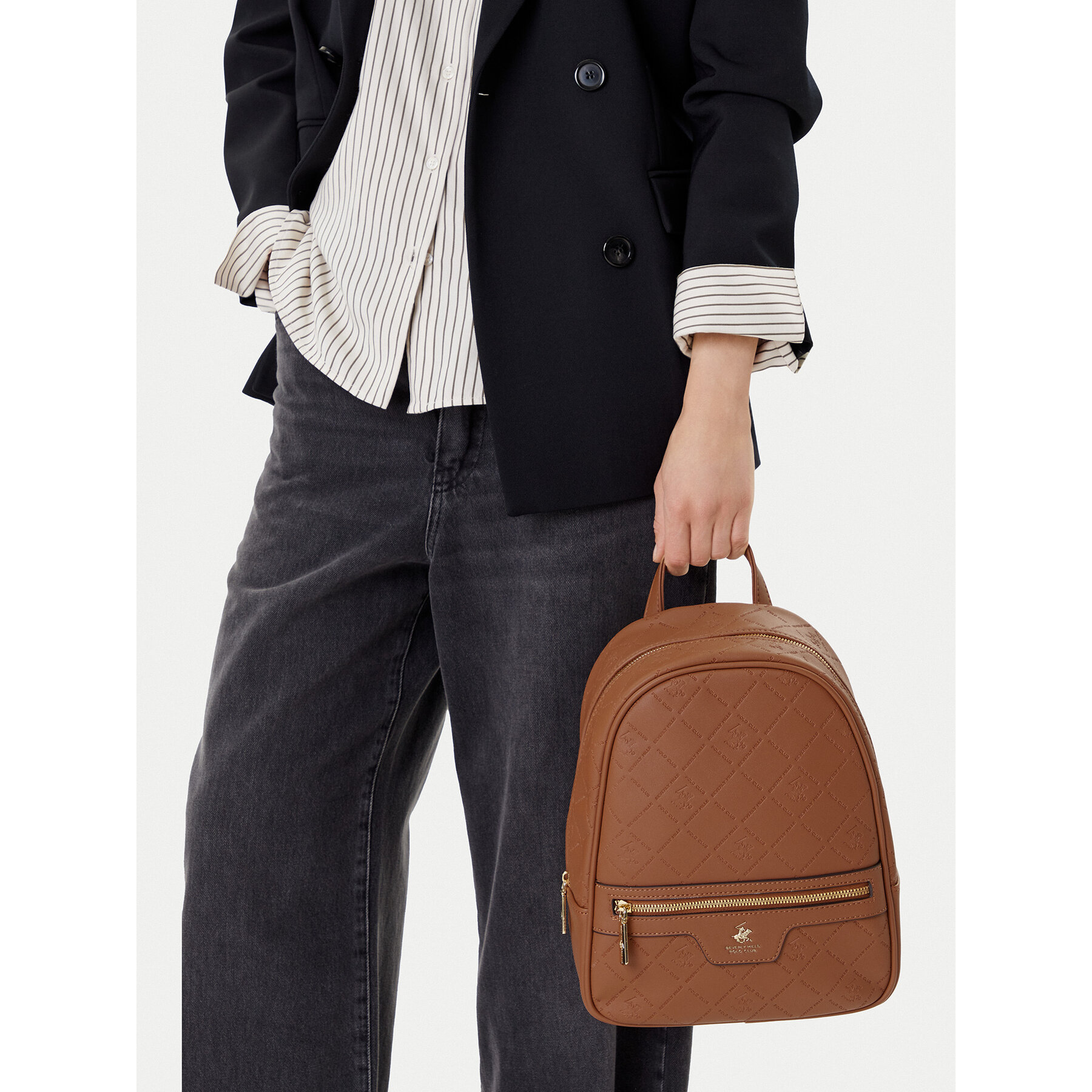 Раница Beverly Hills Polo Club C-BHPC-H-002-08 Кафяв