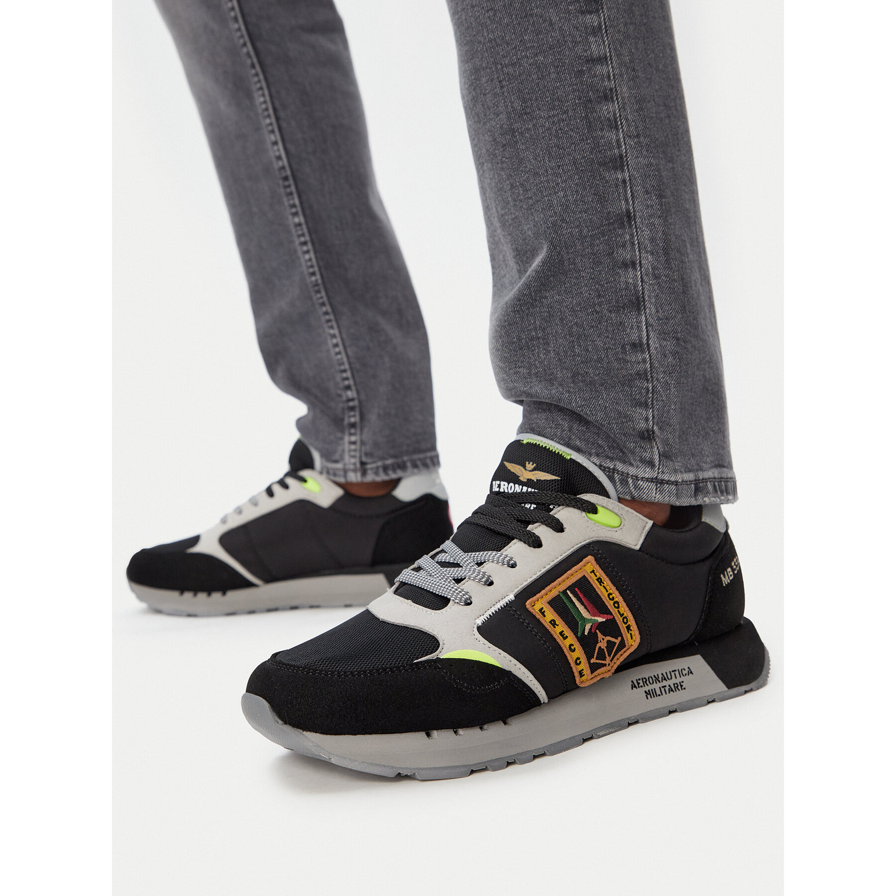 Sneakers Aeronautica Militare 261SC0292UCT03331 Negru