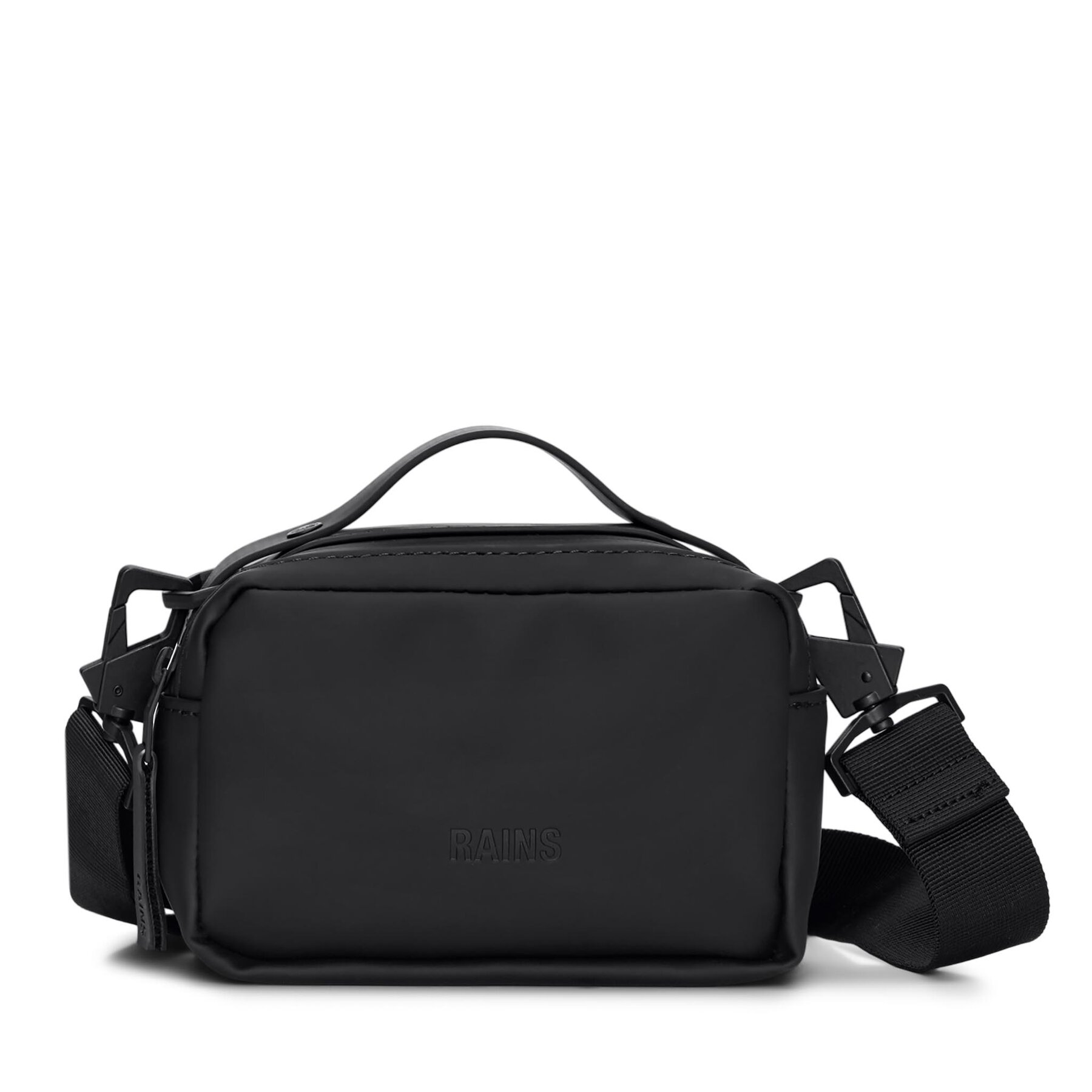  Válltáska Rains Box Bag Micro W3 14120 Fekete akciós termékkép 1