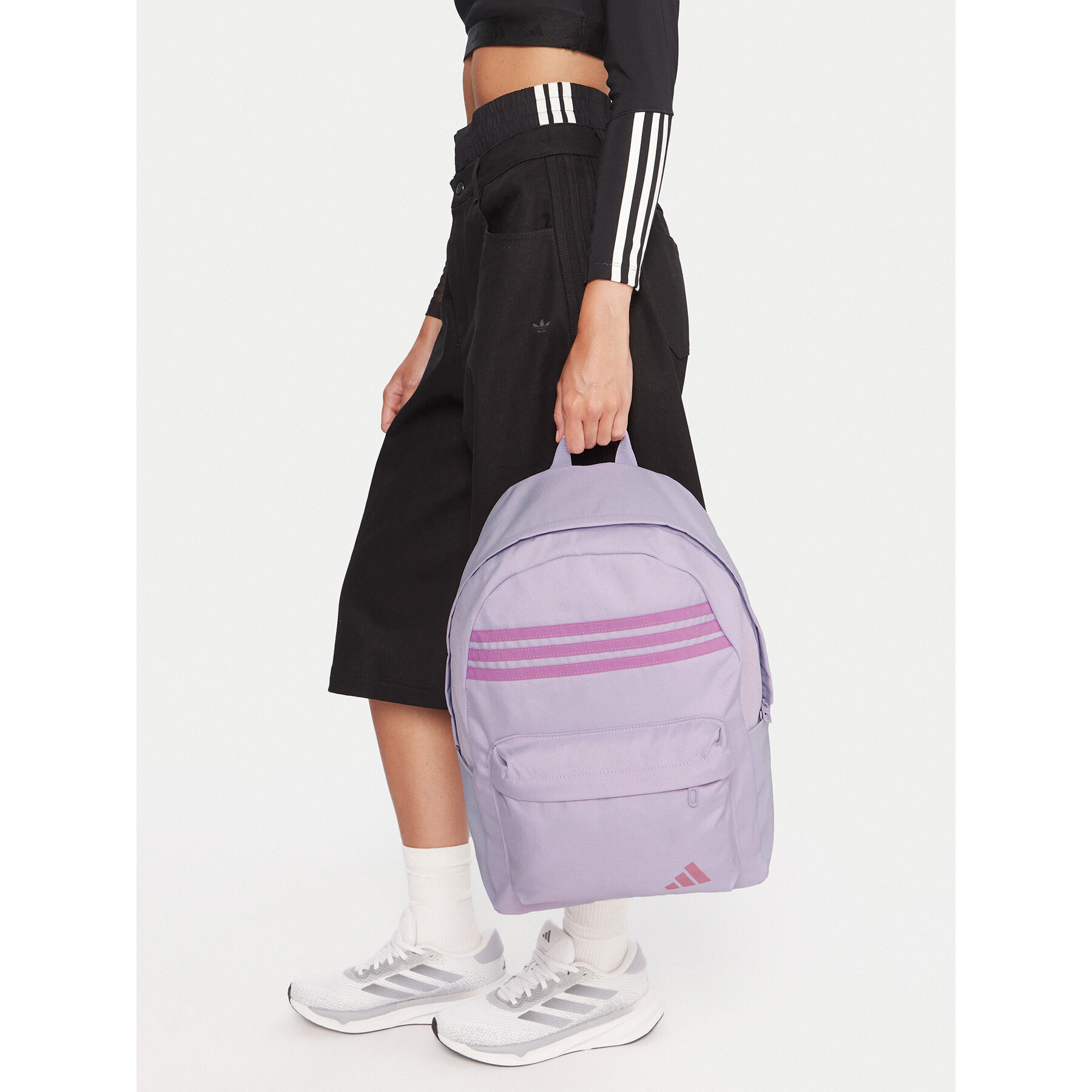 Rucsac adidas Classic 3-Stripes Horizontal JZ3322 Violet