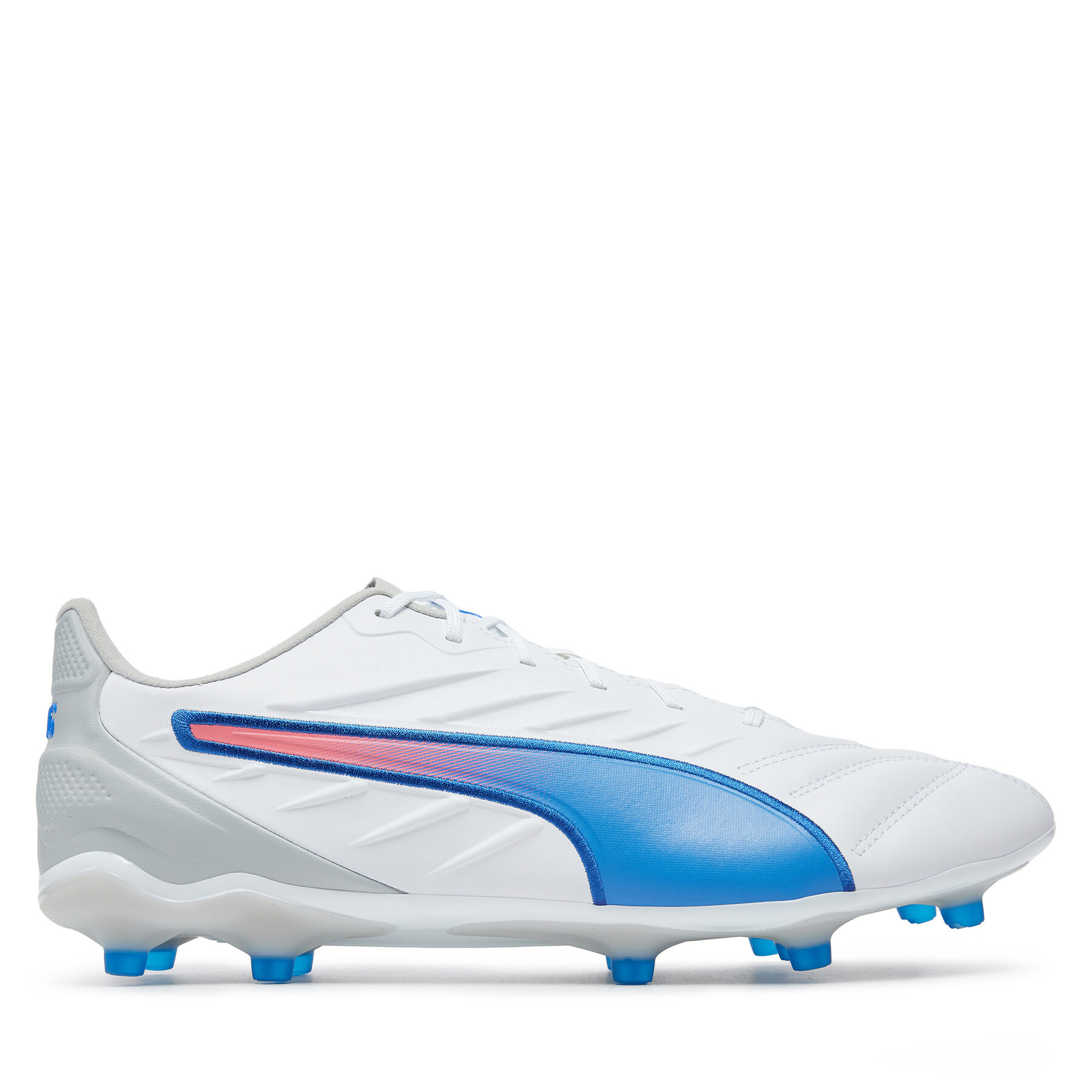 Ghete pentru fotbal Puma King Pro Fg/Ag 107862 Alb