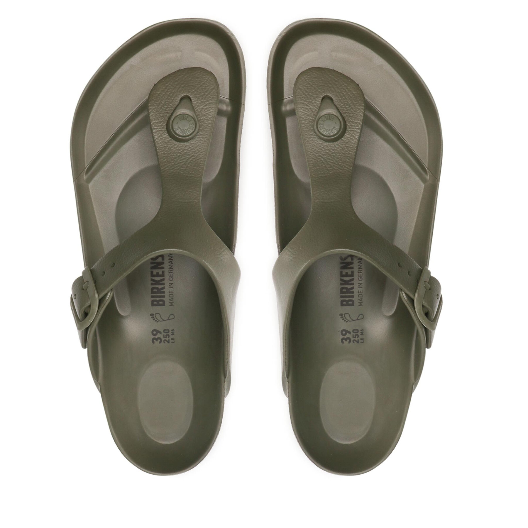 Japanke Birkenstock Gizeh EVA 1019143 Zelena