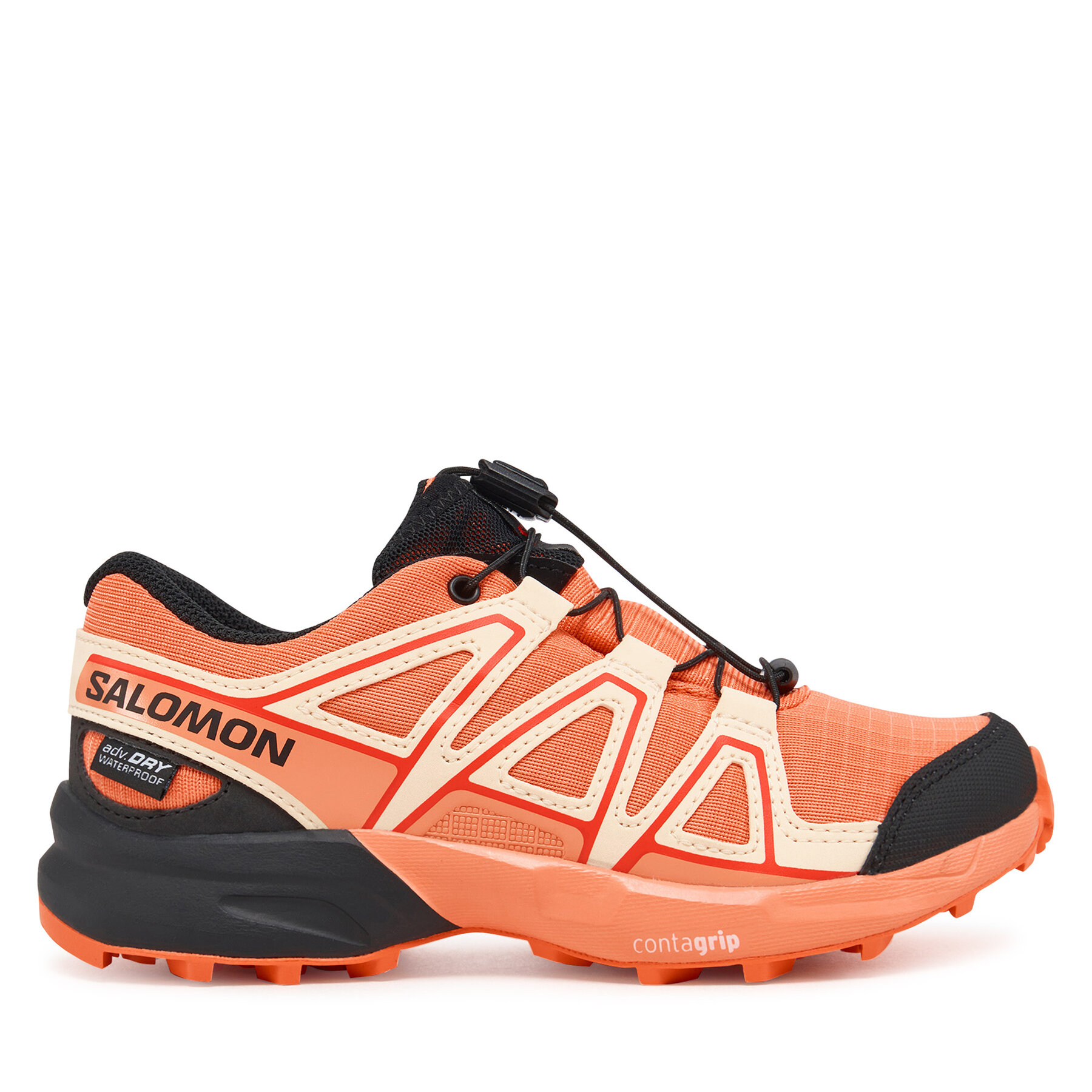 Trekingová obuv Salomon Speedcross Waterproof L47733600 Oranžová