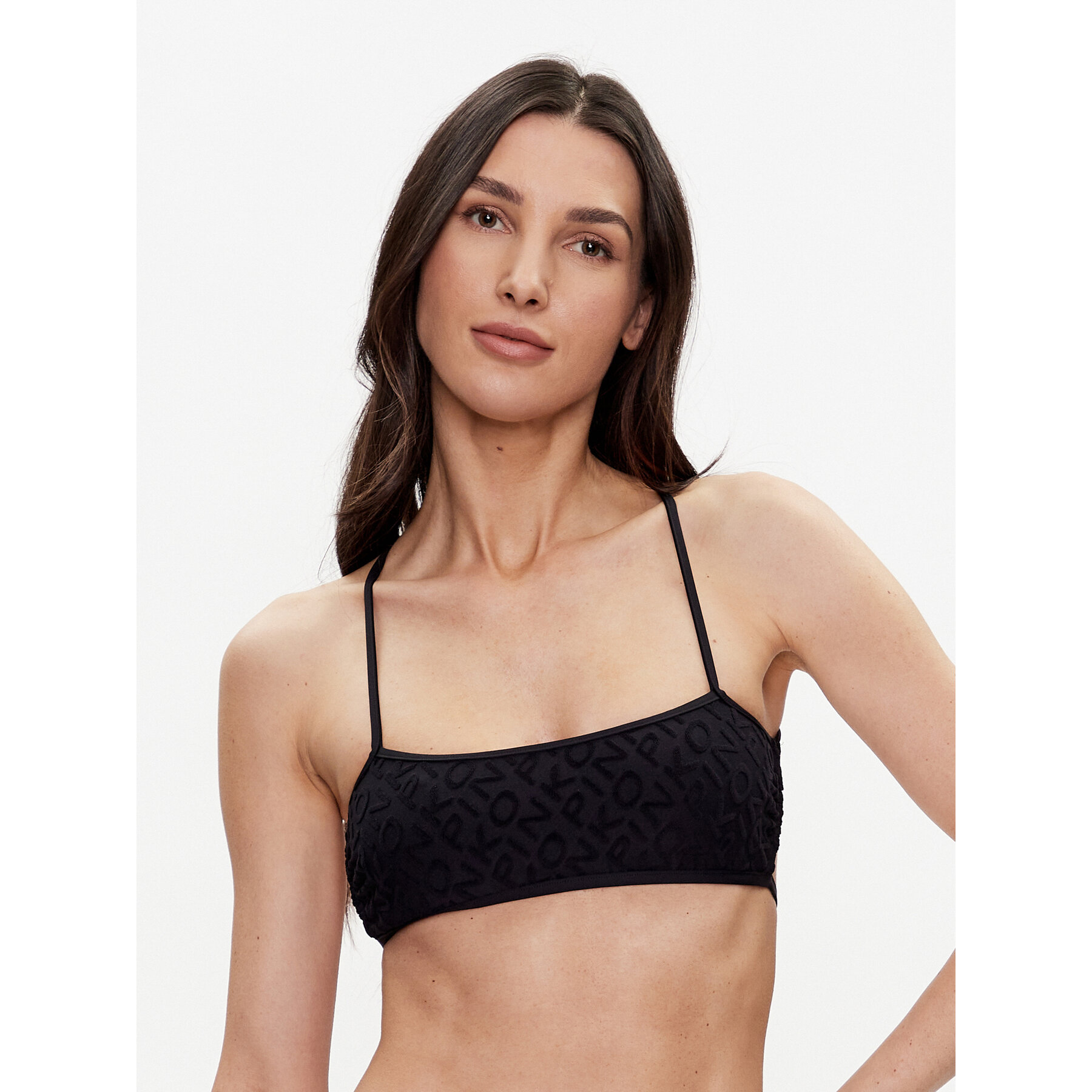 Pinko Bikini-Oberteil Fuga 101019 A0RZ Schwarz